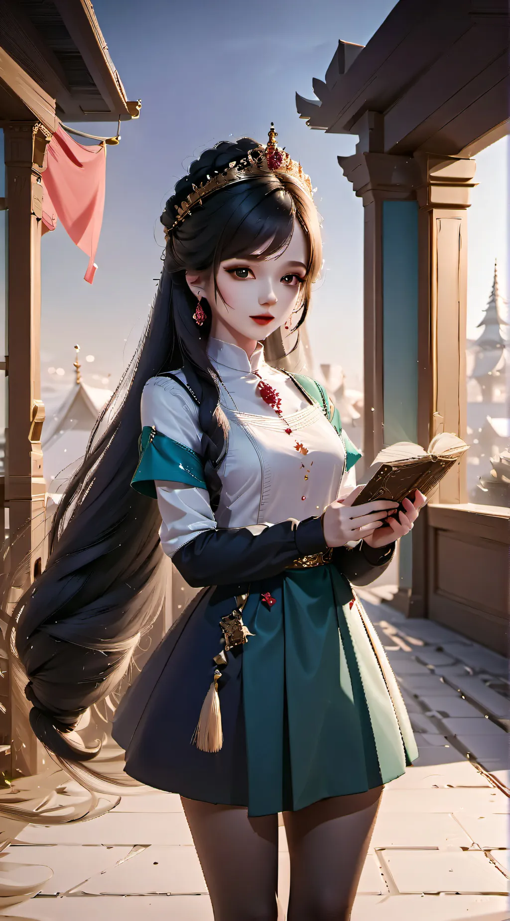 ai character: Athena background