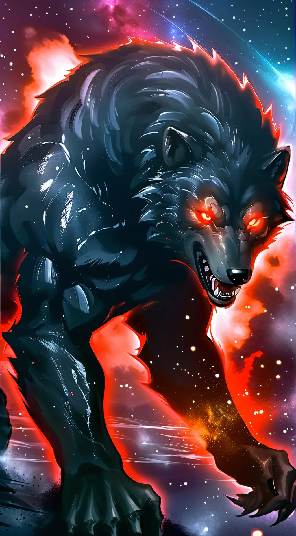 ai character: Werewolf background