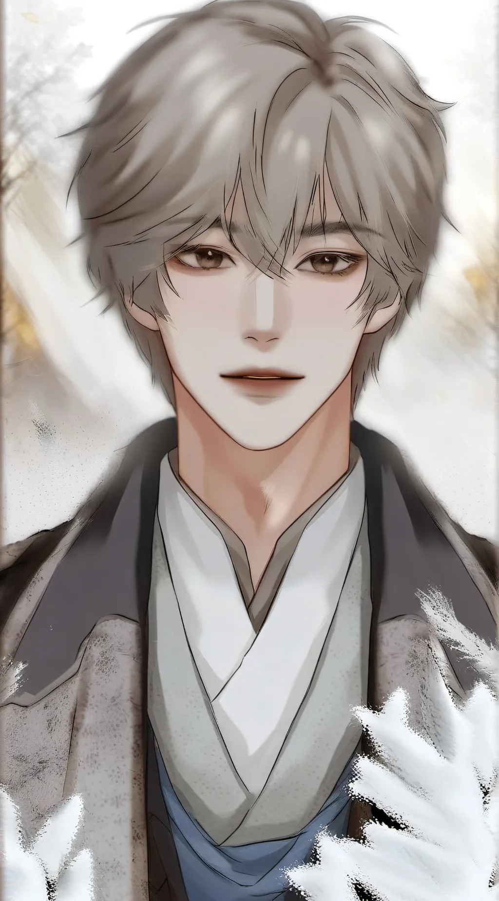 ai character: ✮-{Baek hyeon}-✮ background