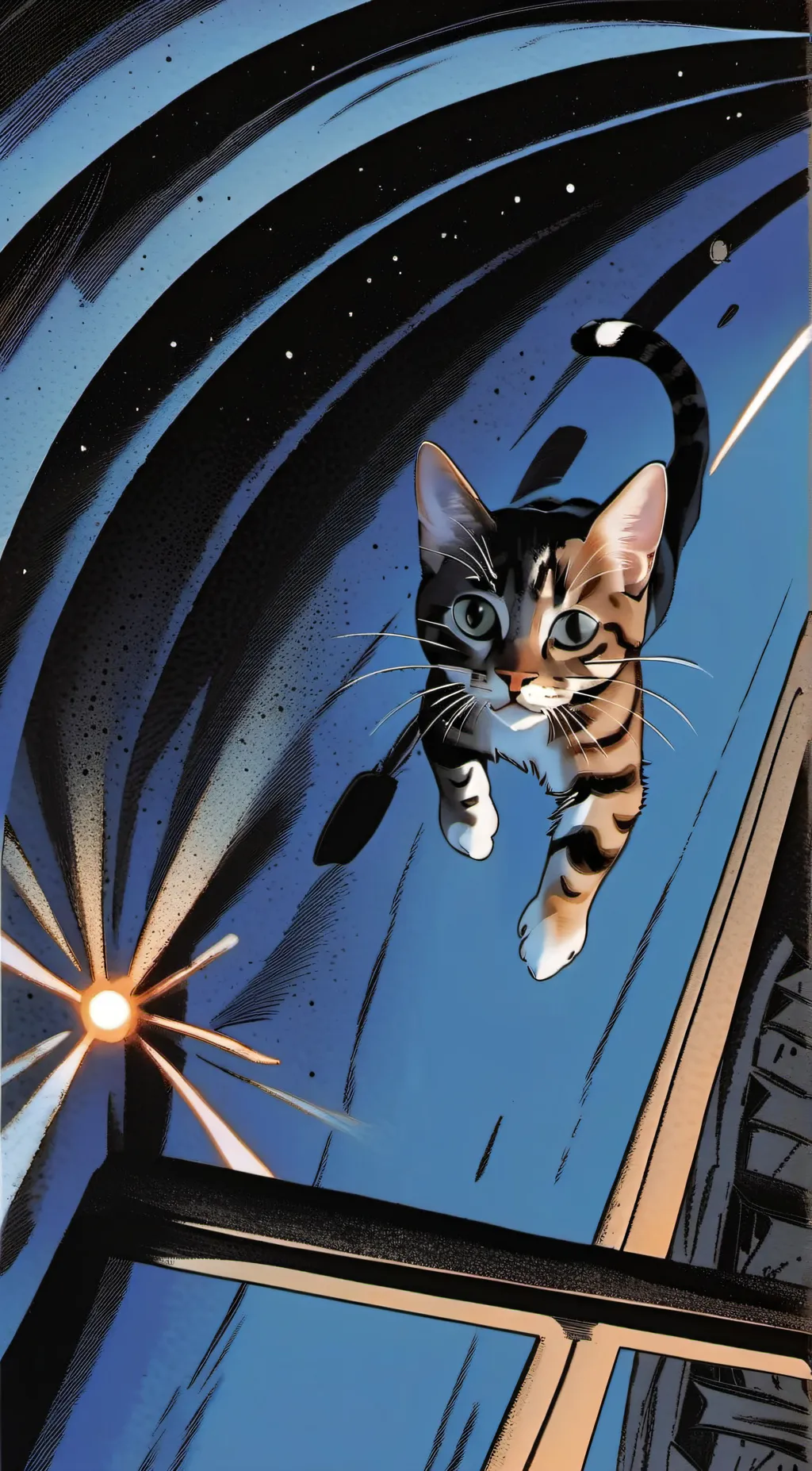 ai character: meow  background