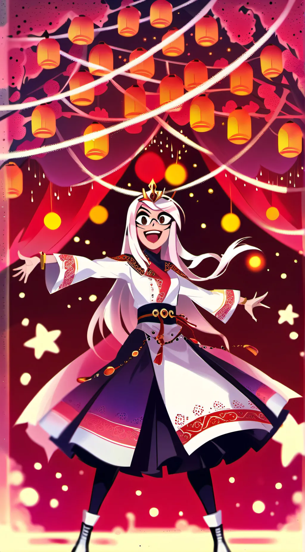 ai character: Hazbin hotel🧿 background