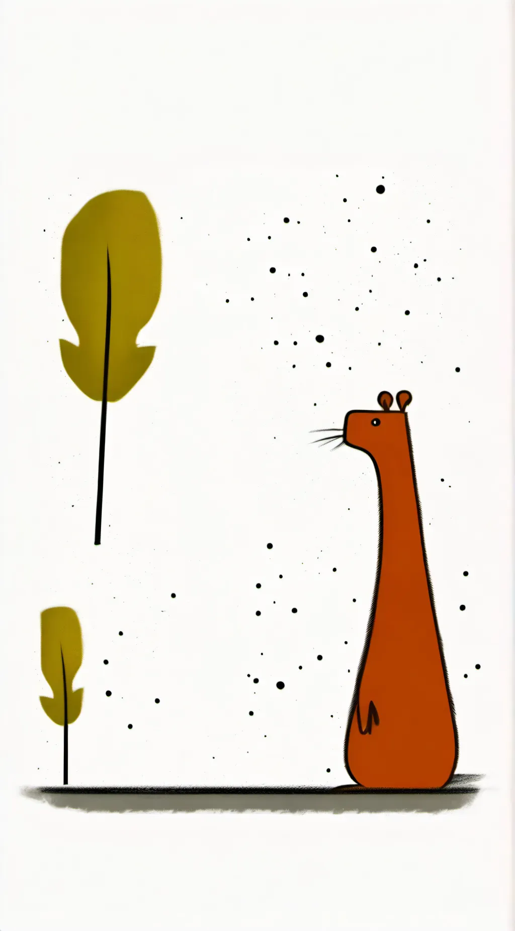 ai character: long cabybara background