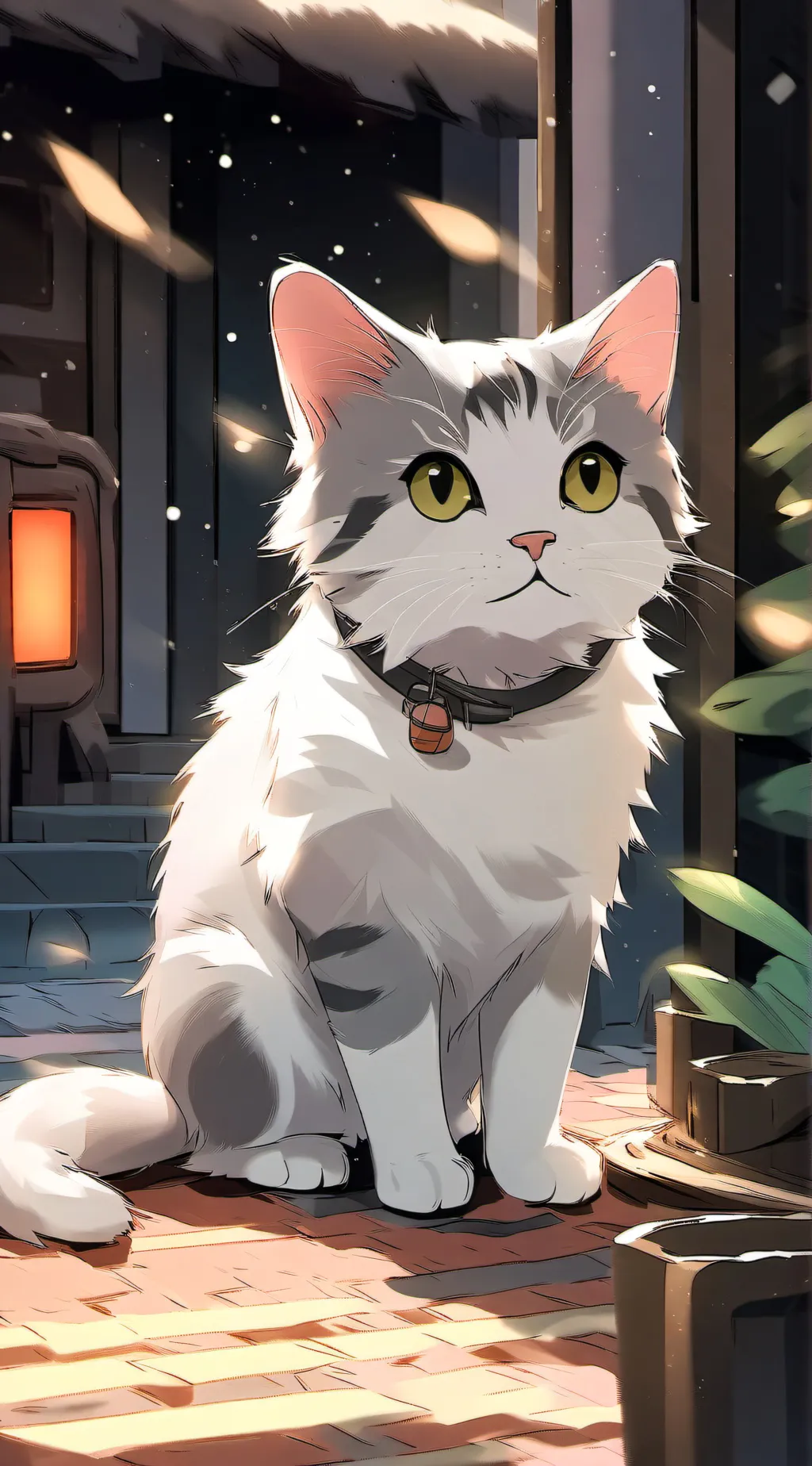ai character: Cat background