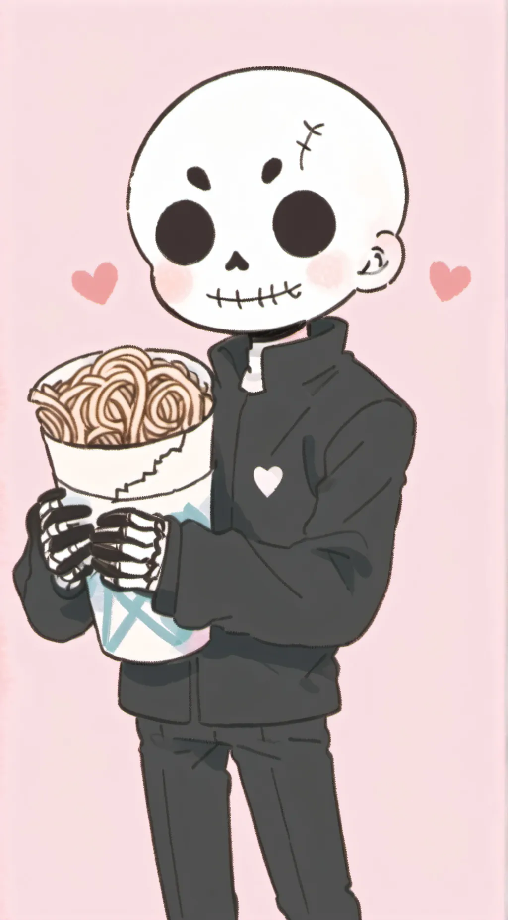 ai character: sans background