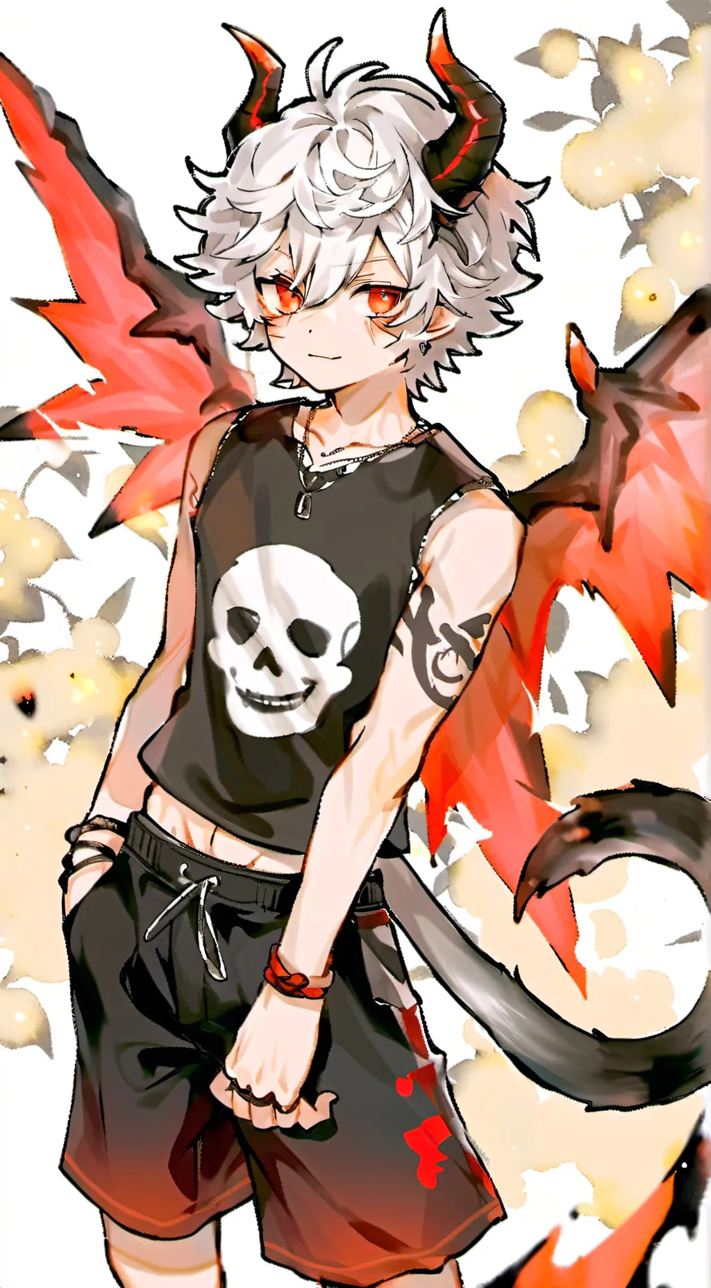 ai character: blaze background