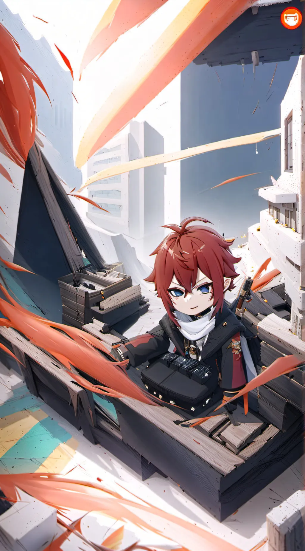 ai character: Overblot Riddle background