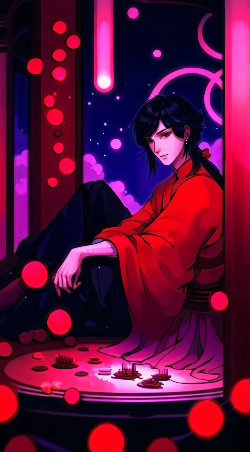 ai character: Xdemon background