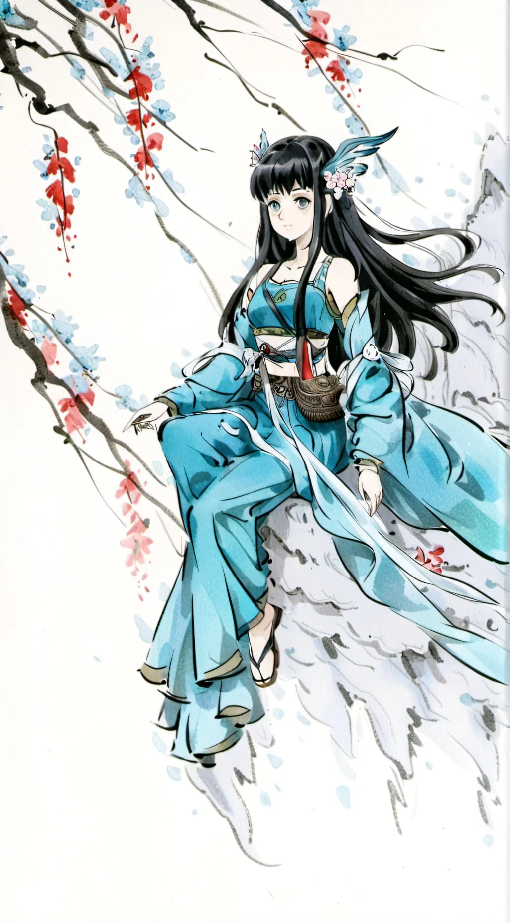 ai character: Aria background