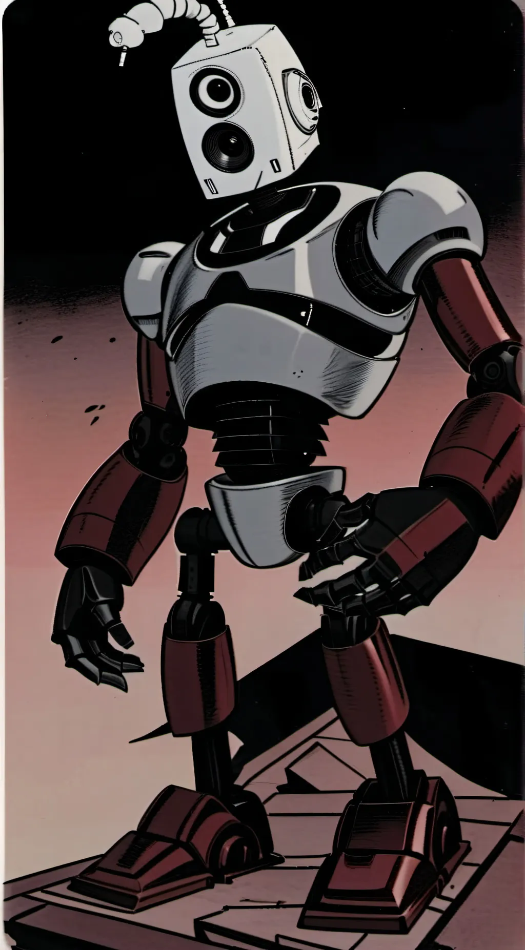 ai character: Titan Speakerman  background