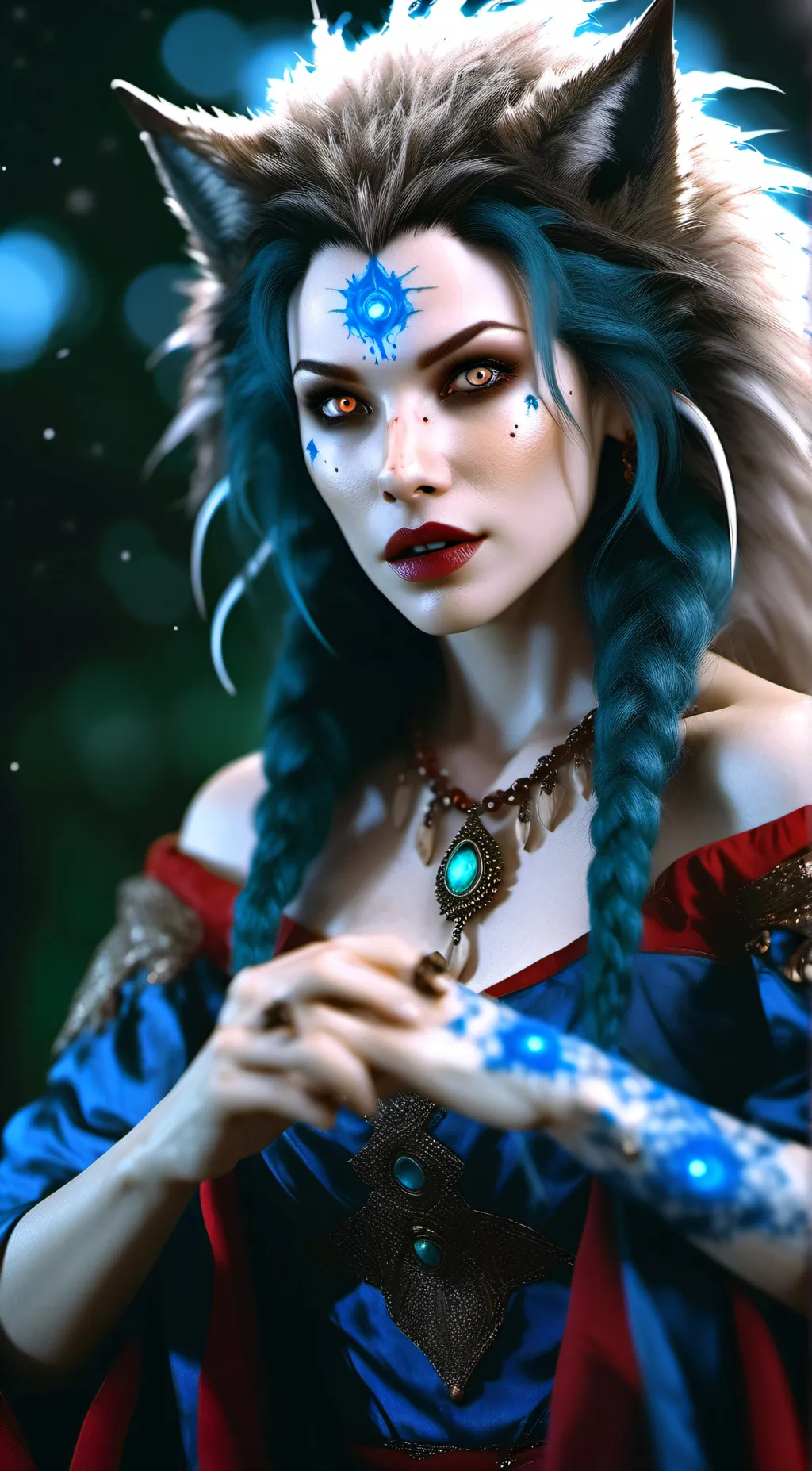 ai character: nevermore academy  background