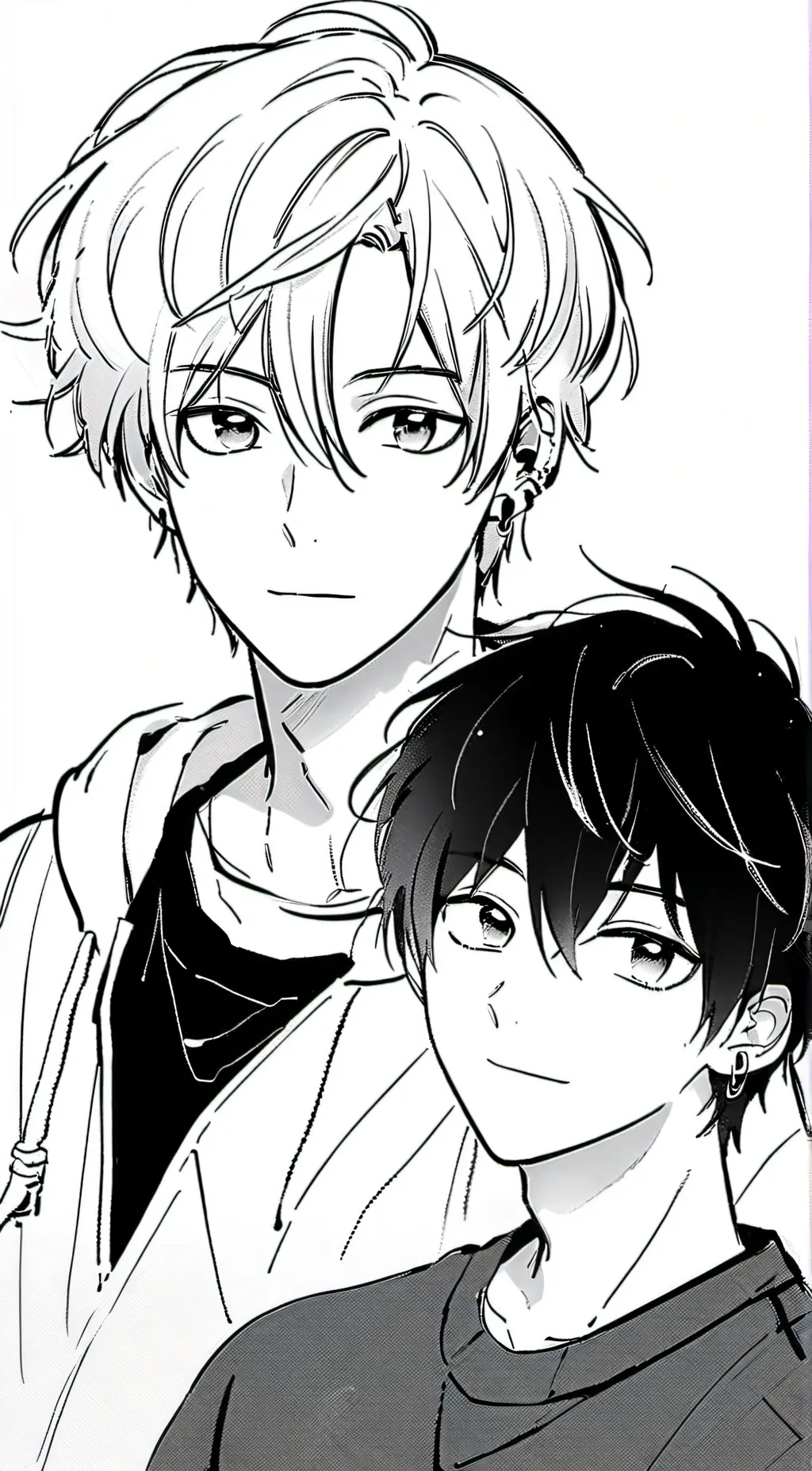 ai character: Sam and Colby  background