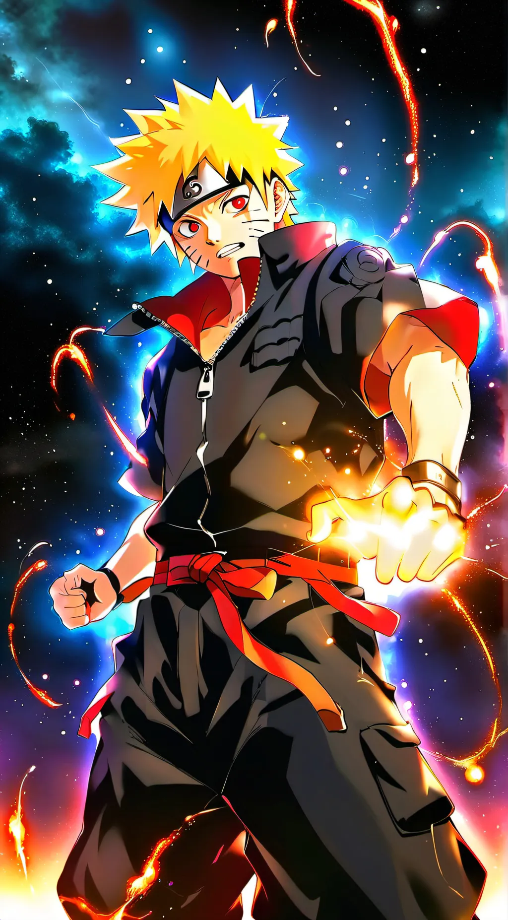 ai character: Aura background