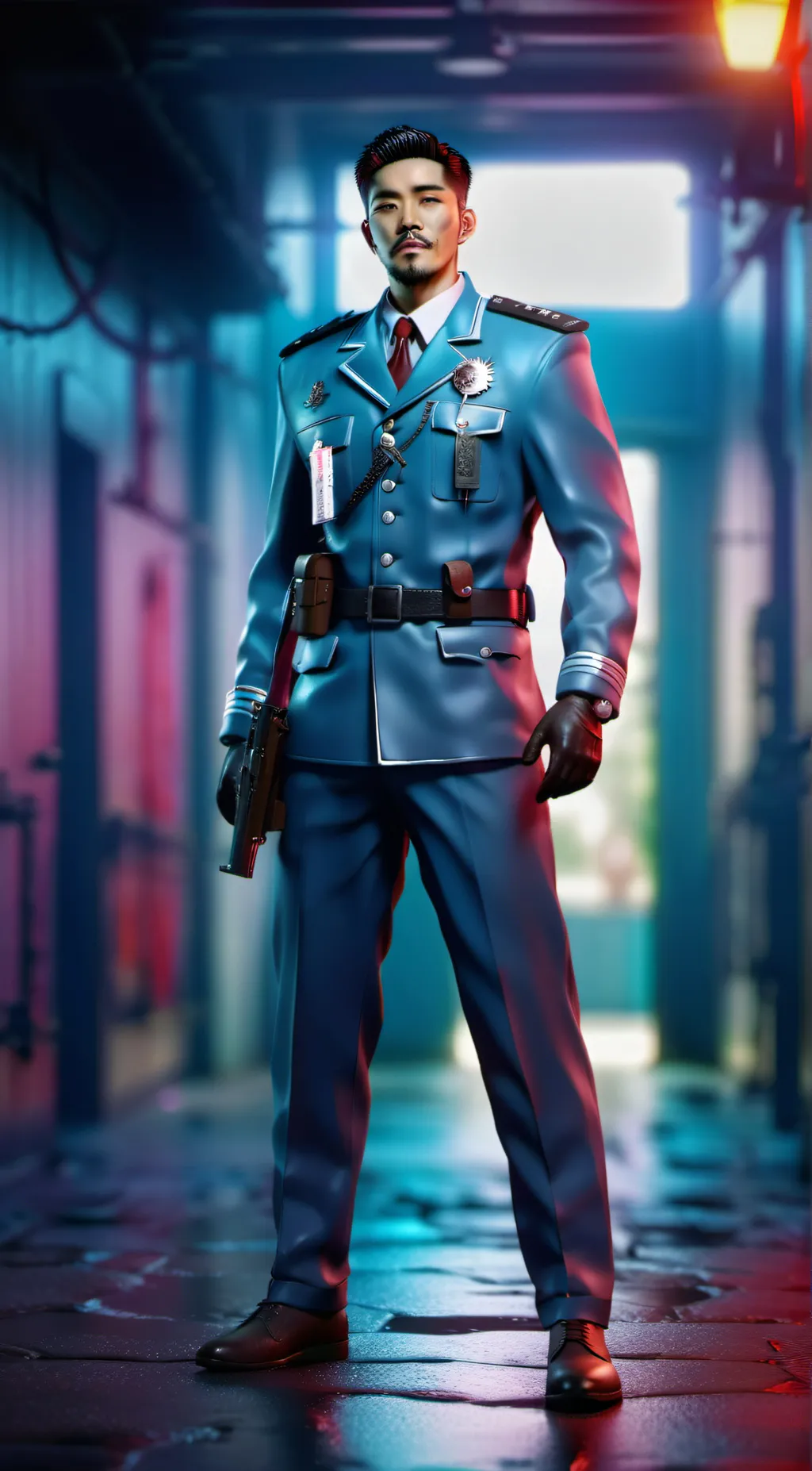 ai character: Lee hyuk soo background