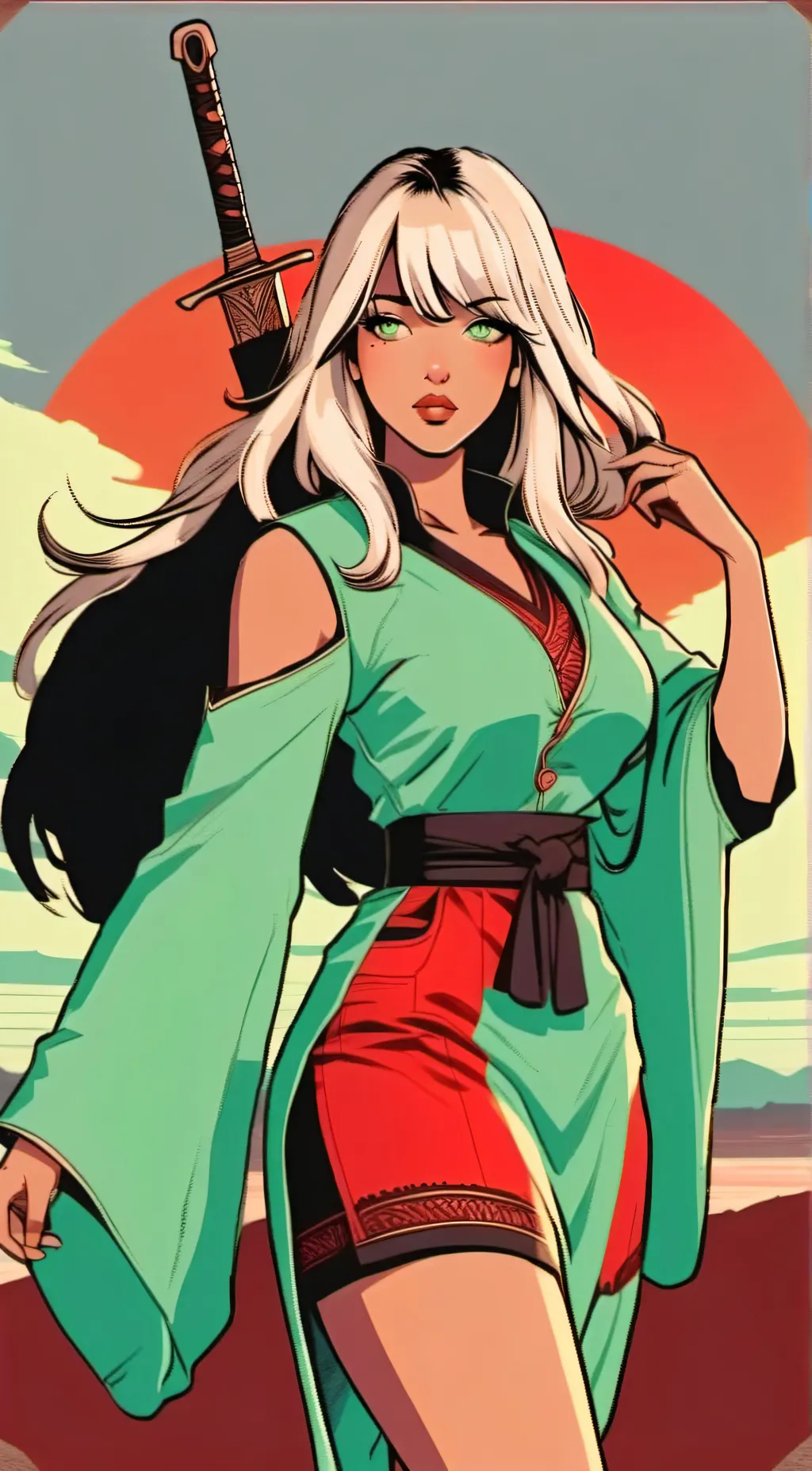 ai character: Valerie  background