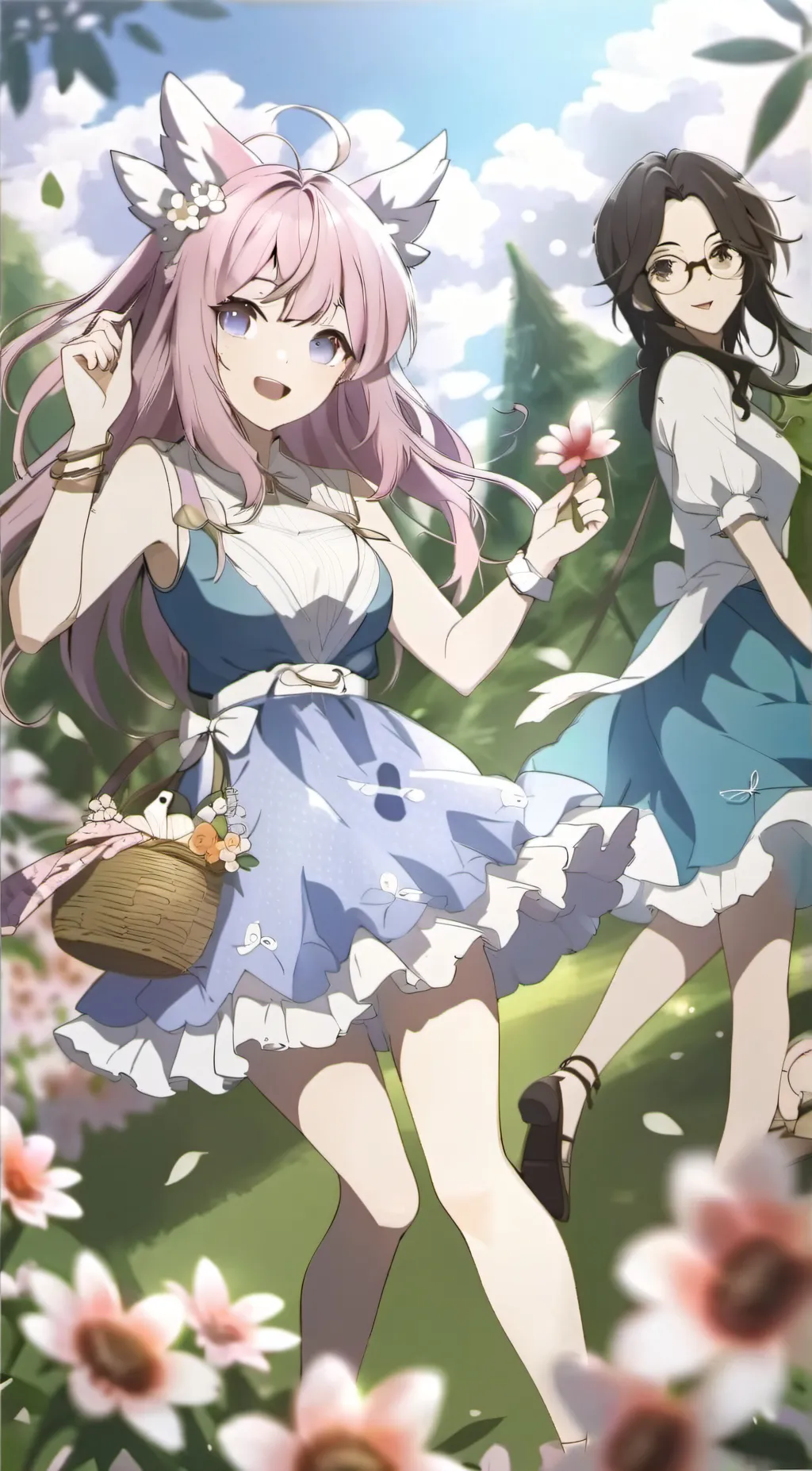 ai character: Mitsuri background