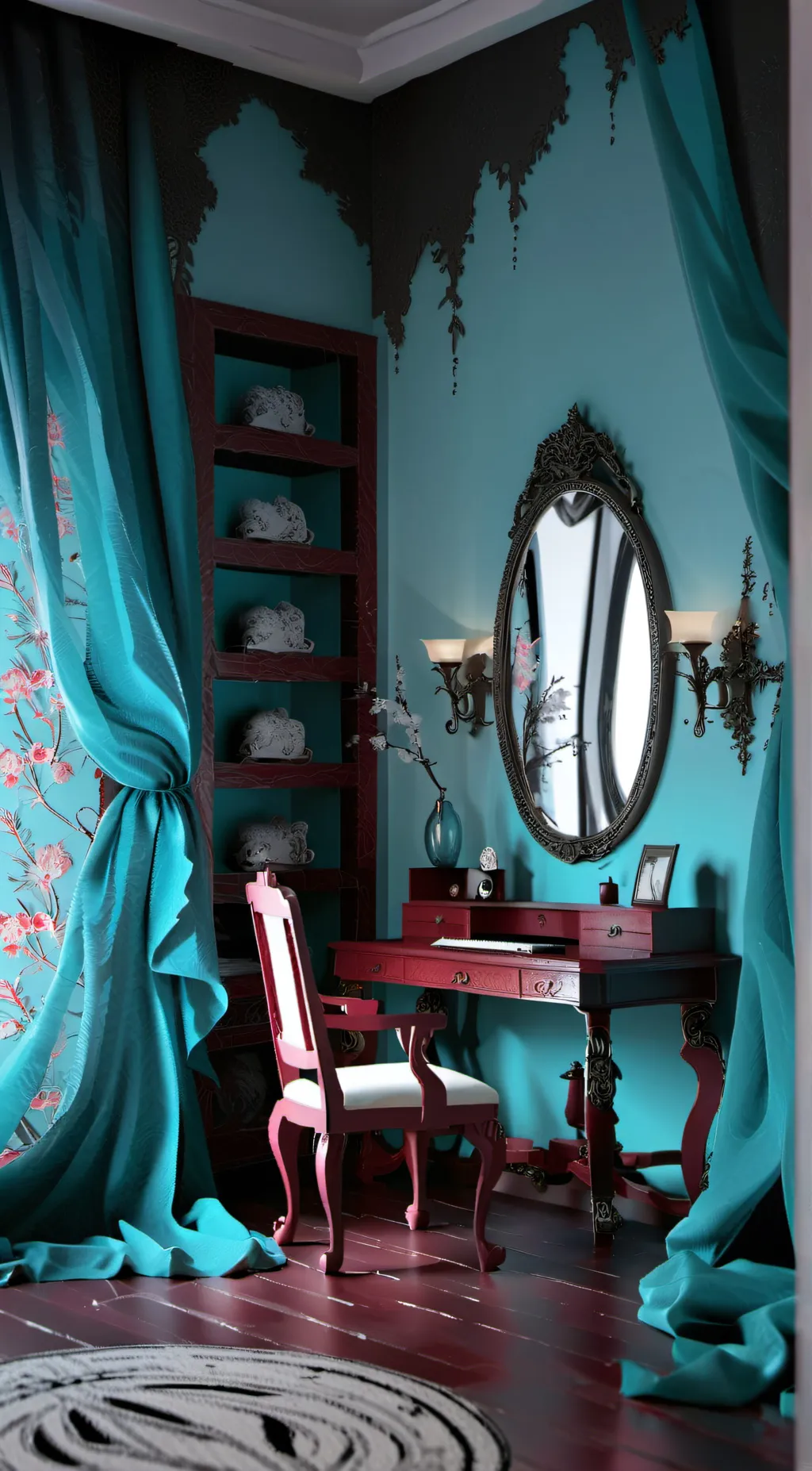 ai character: HH heaven  background