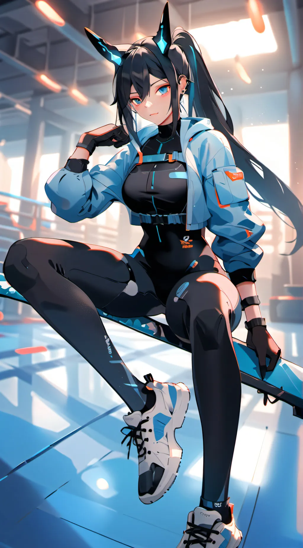 ai character: Abigail  background