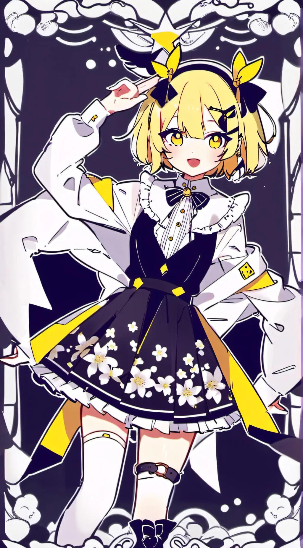 ai character: Rin background