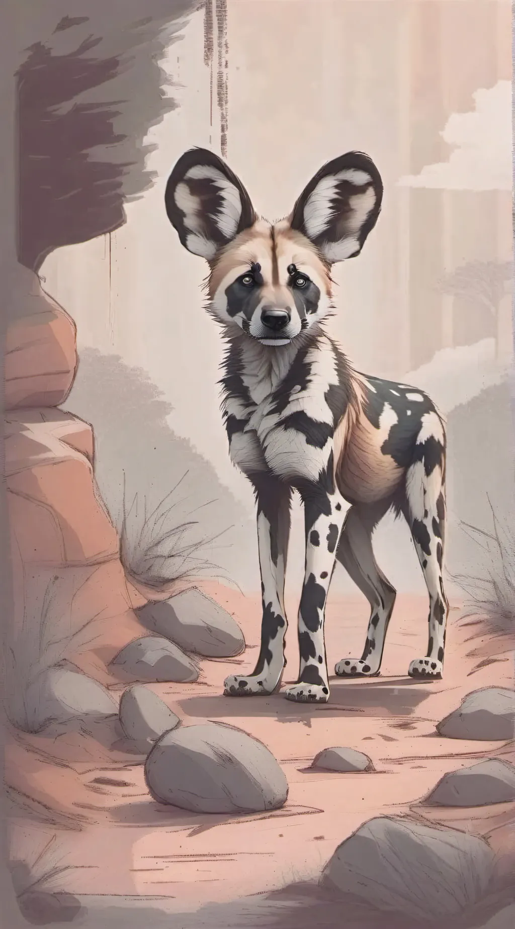 ai character: milkyway  background