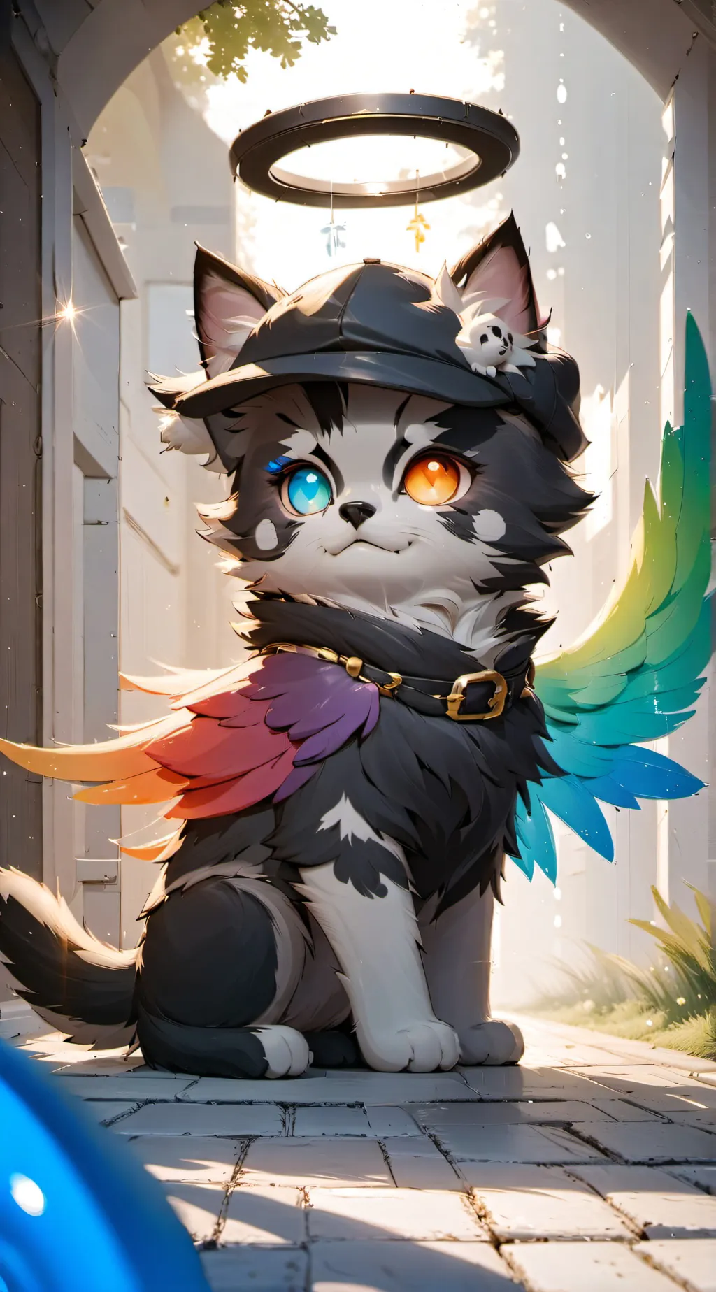 ai character: ~☆Rainbow Star☆~ background