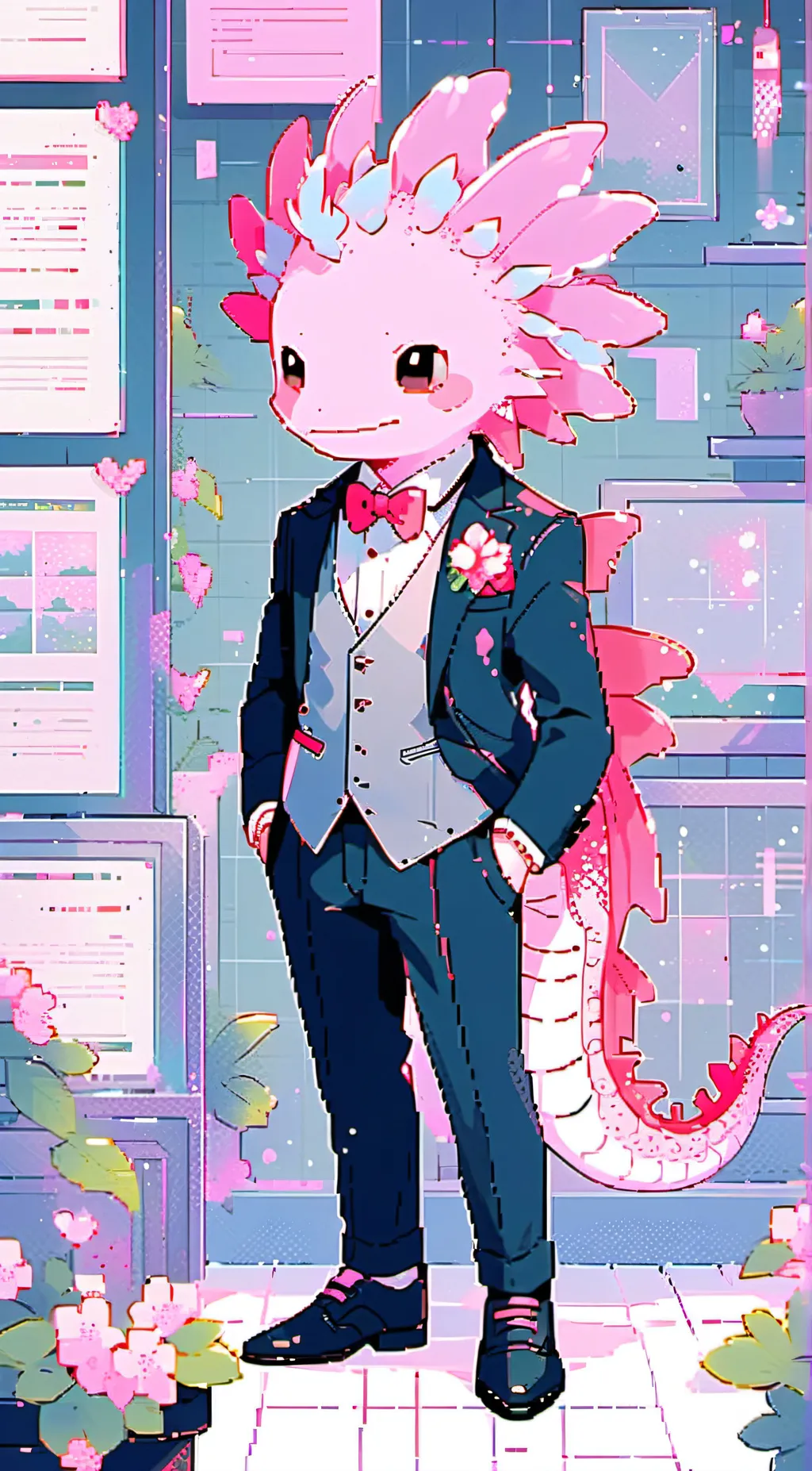 ai character: kinito background