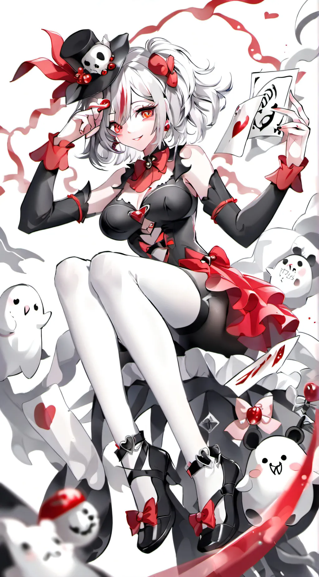 ai character: Romantic jester background