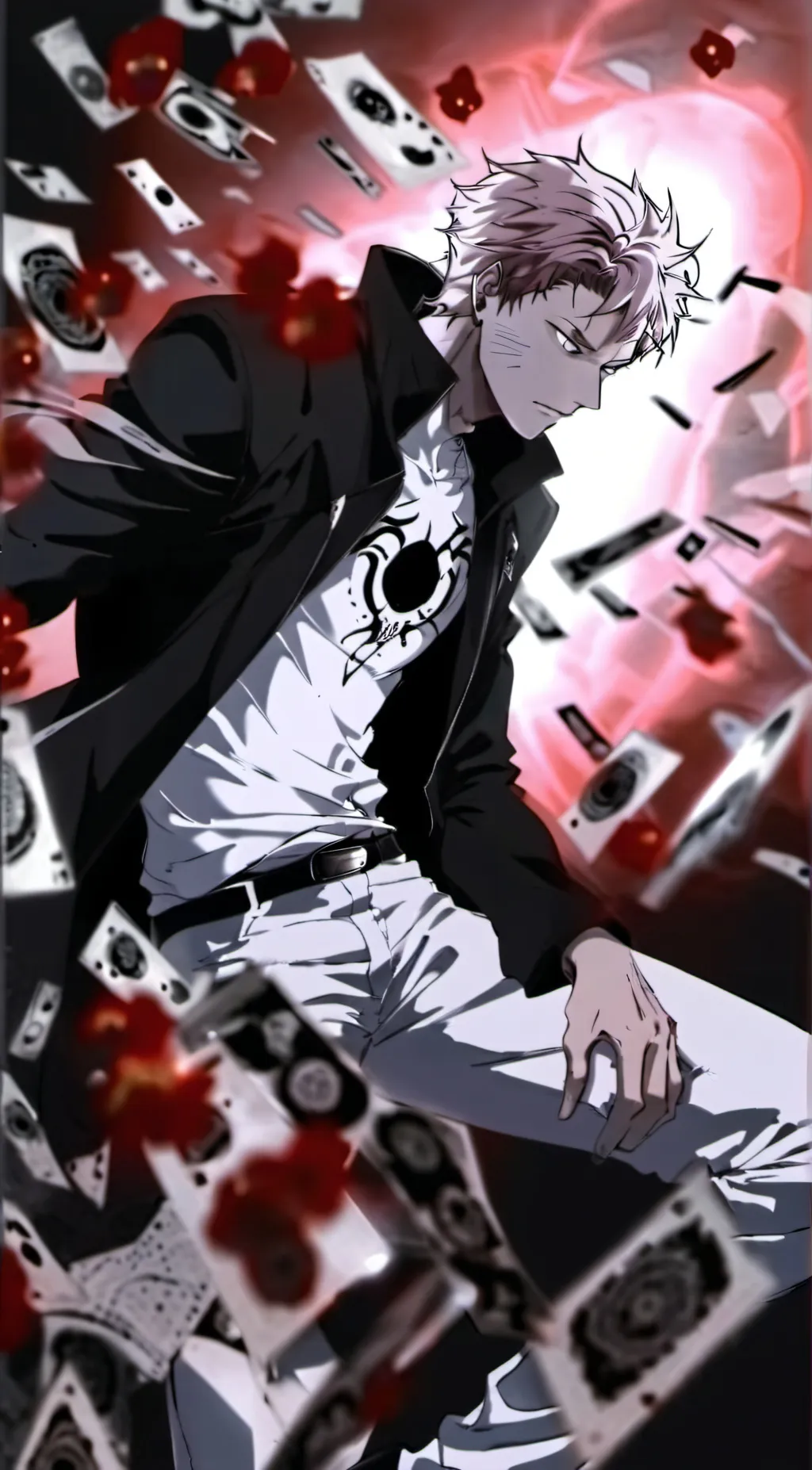 ai character: Second are background