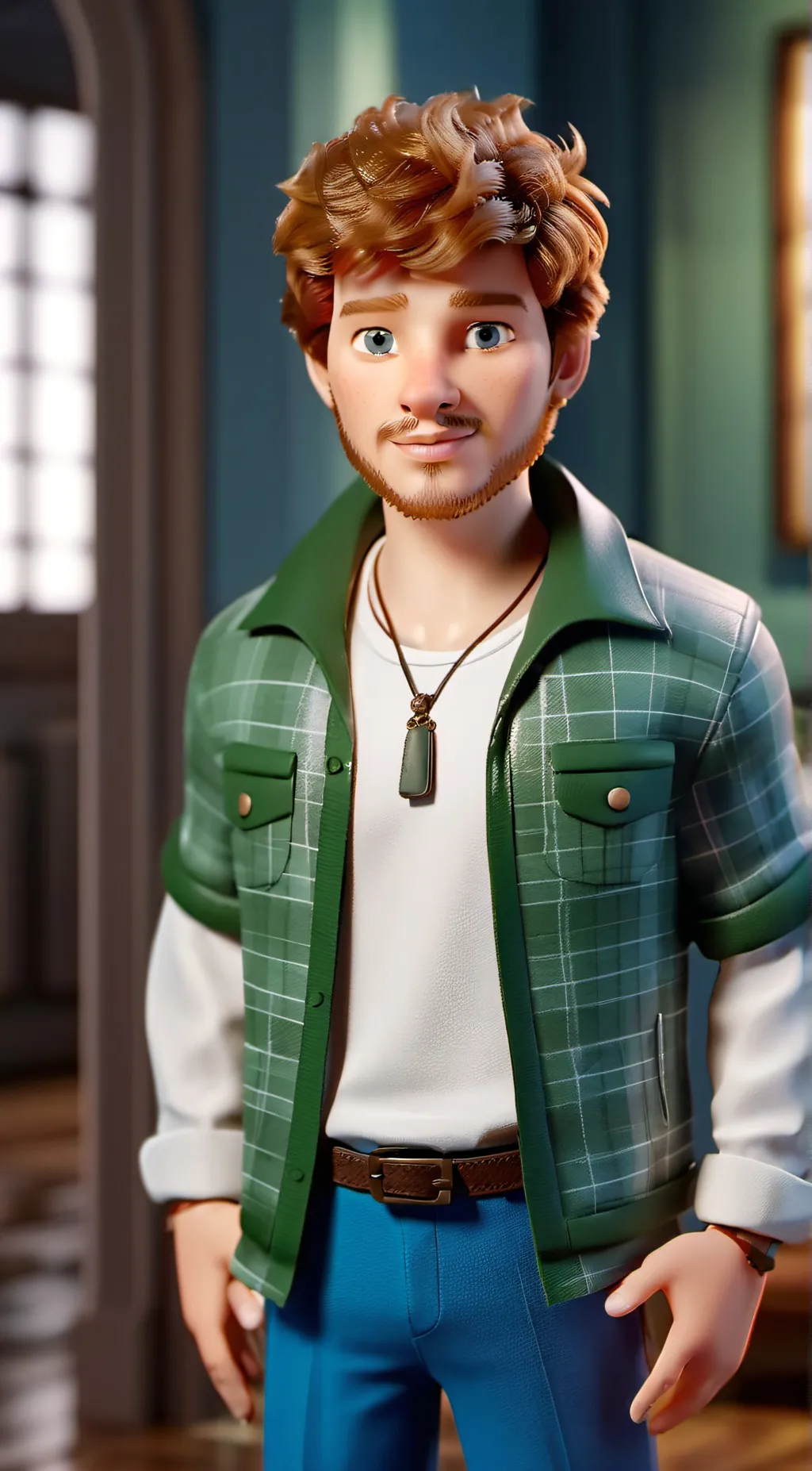 ai character: Ed ShEeReN <3 background