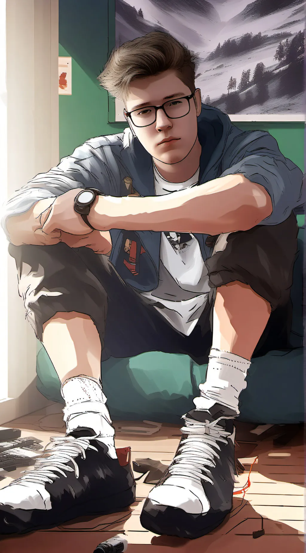 ai character: Lars background