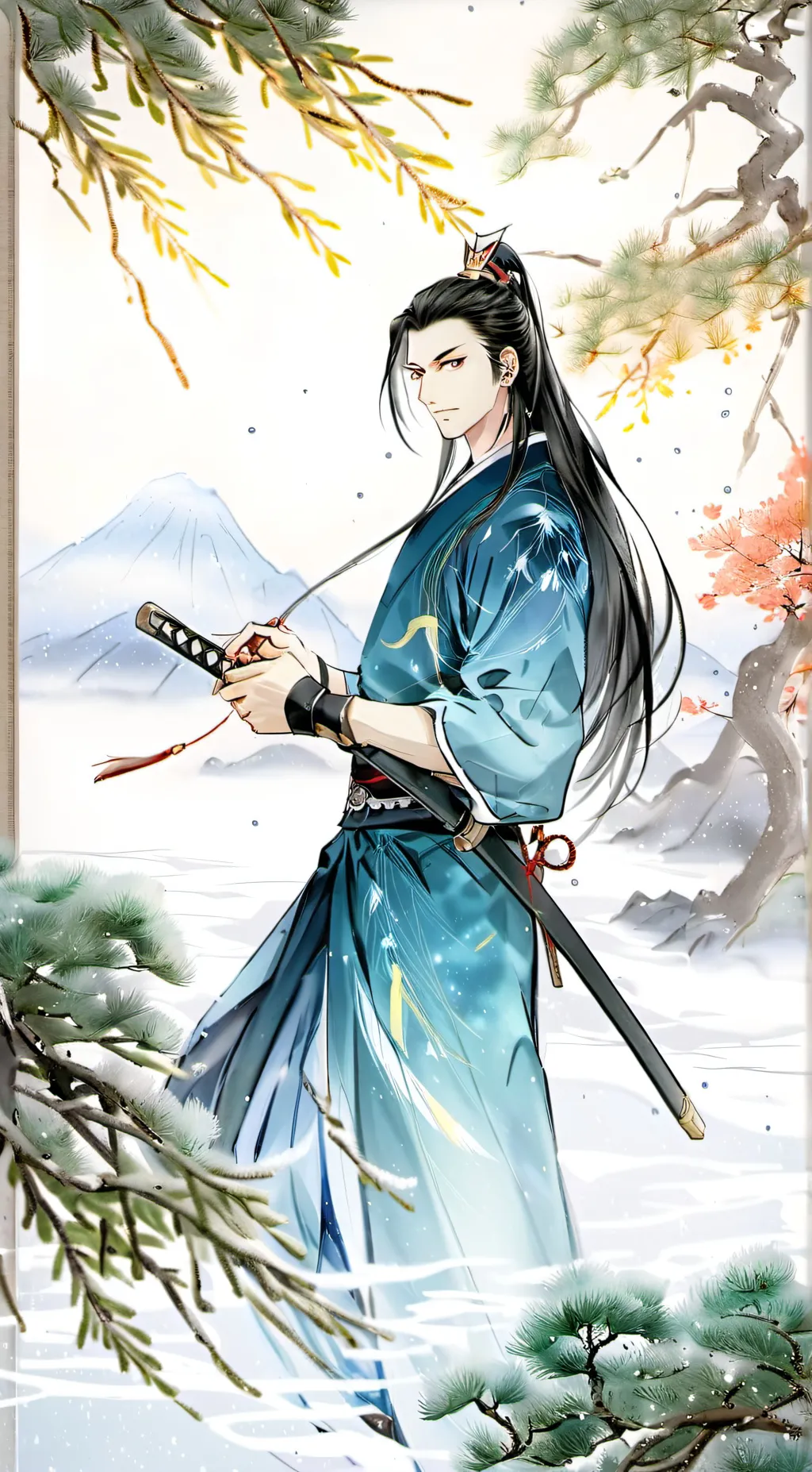 ai character: kny roadtrip  background