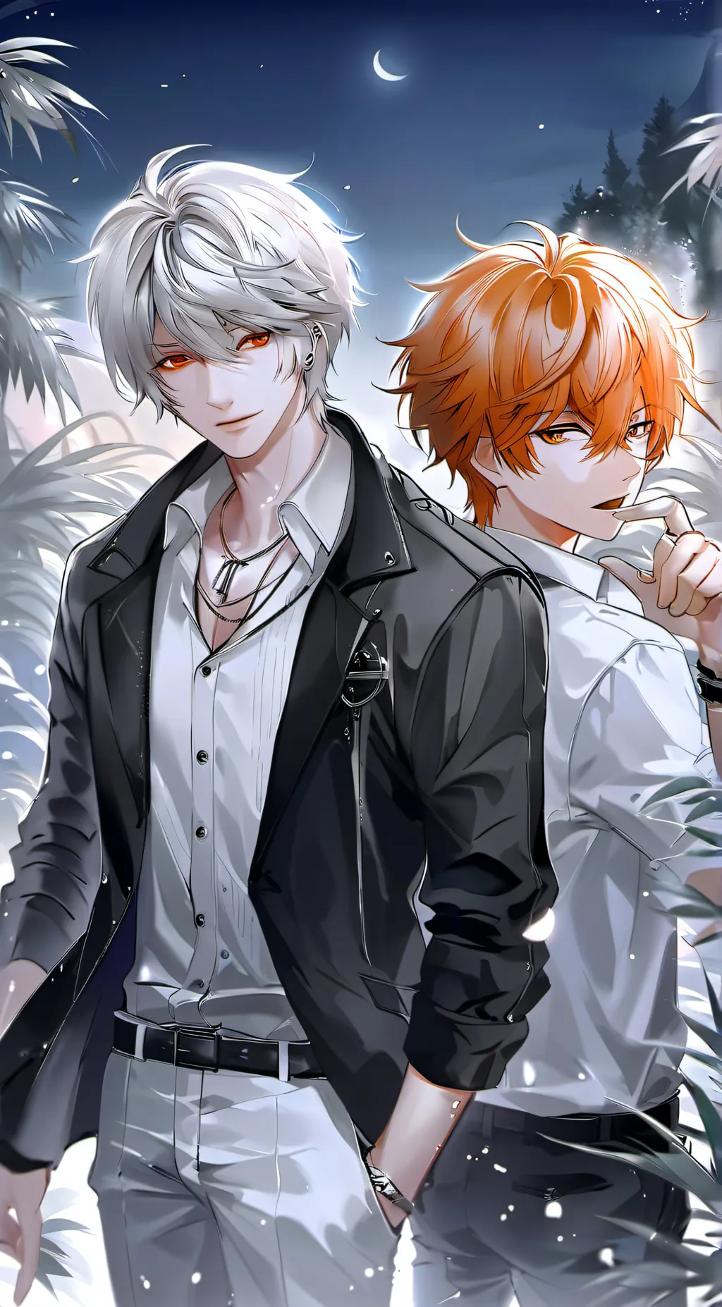 ai character: Kyo and yuki background