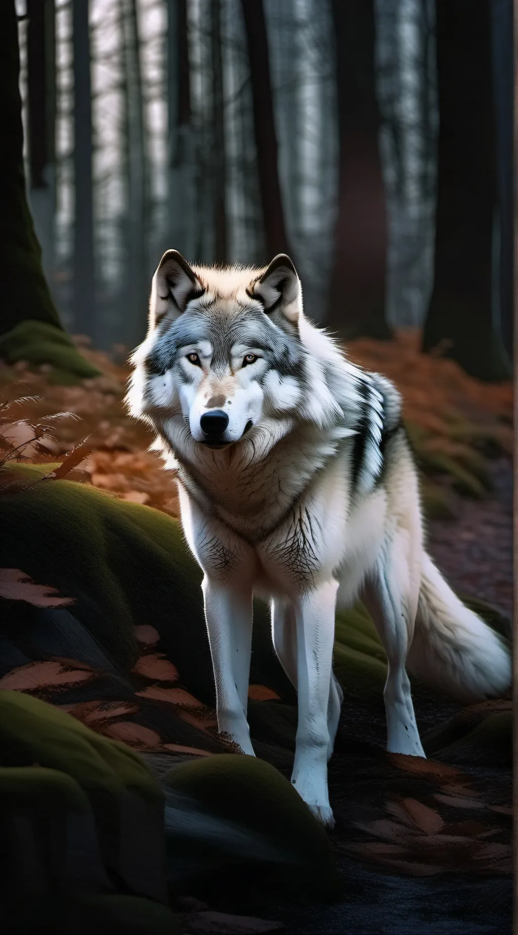ai character: Wolf trainer background