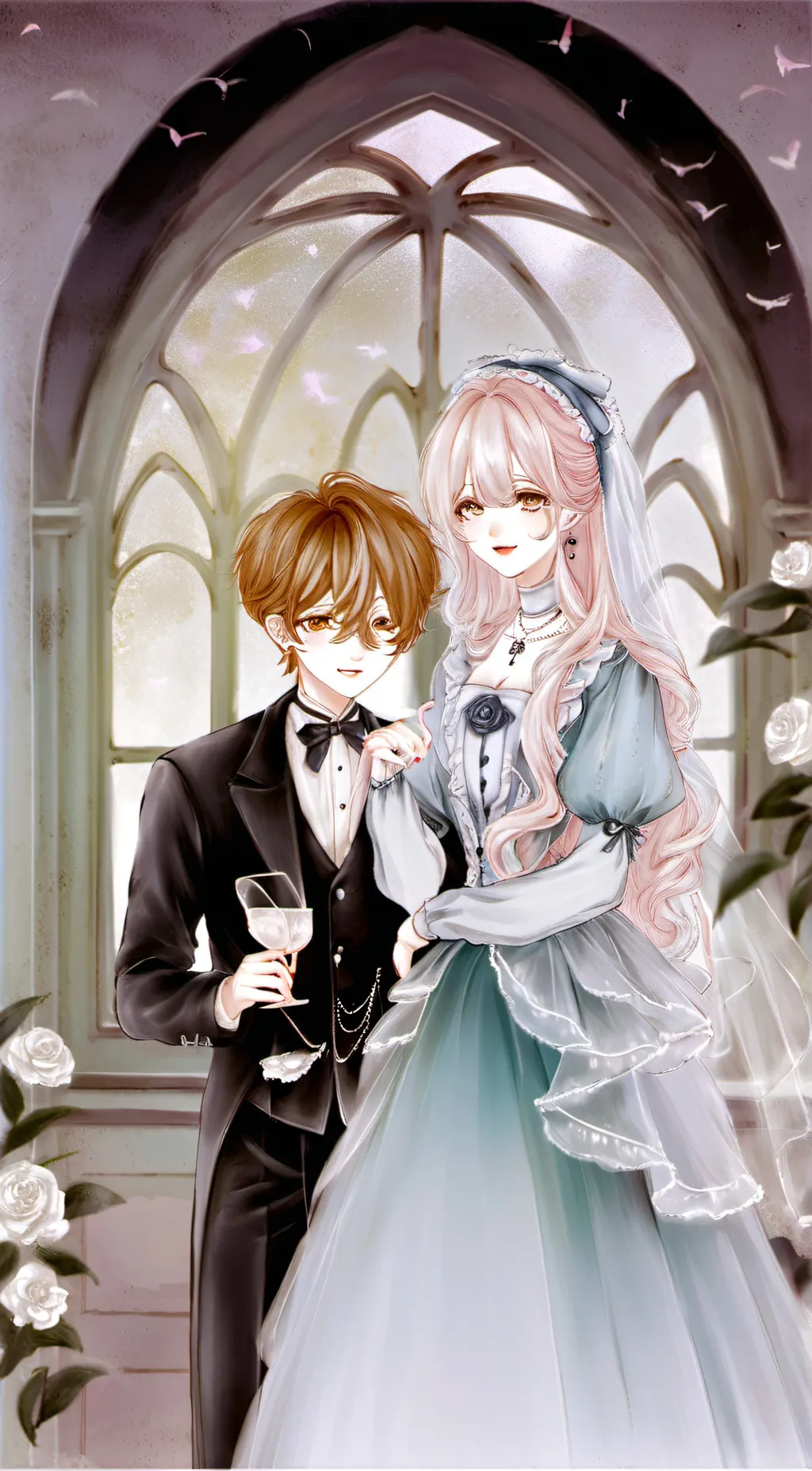 ai character: mark background