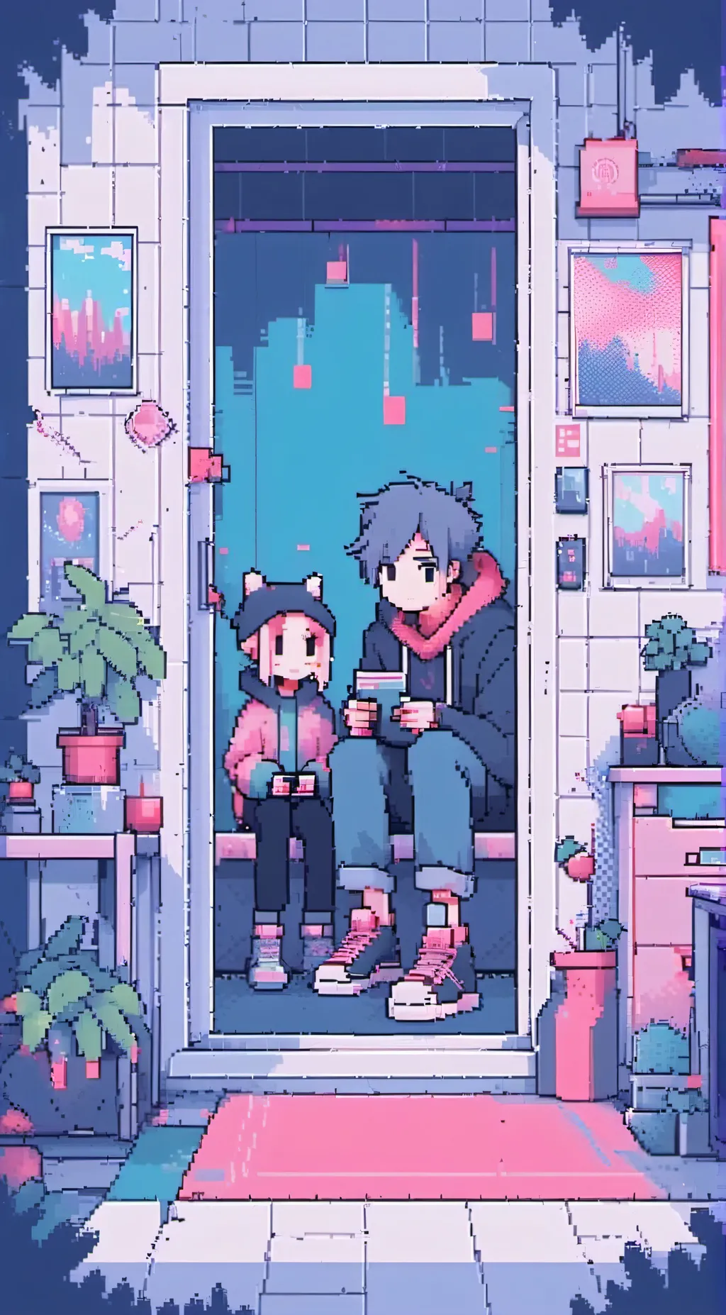 ai character: leo background