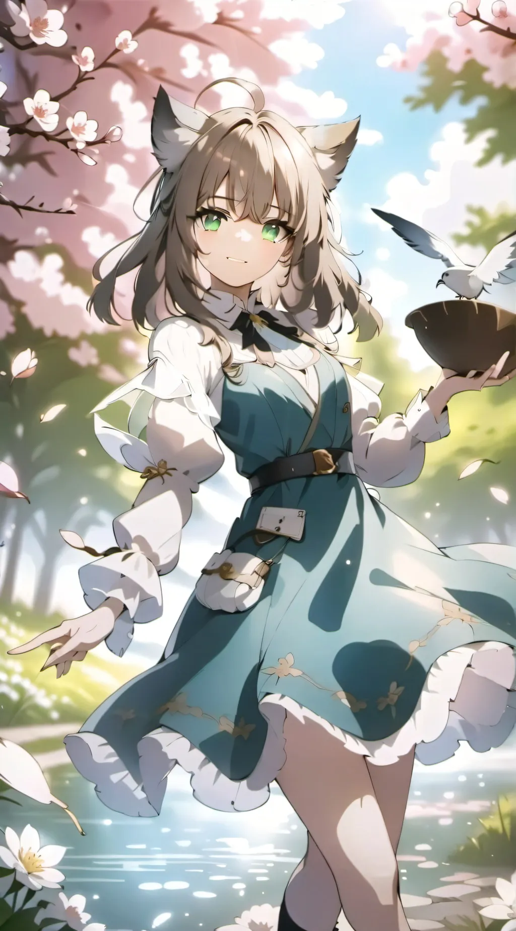 ai character: emily background