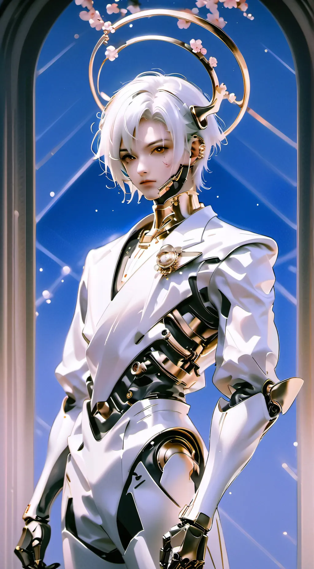 ai character: Vino background