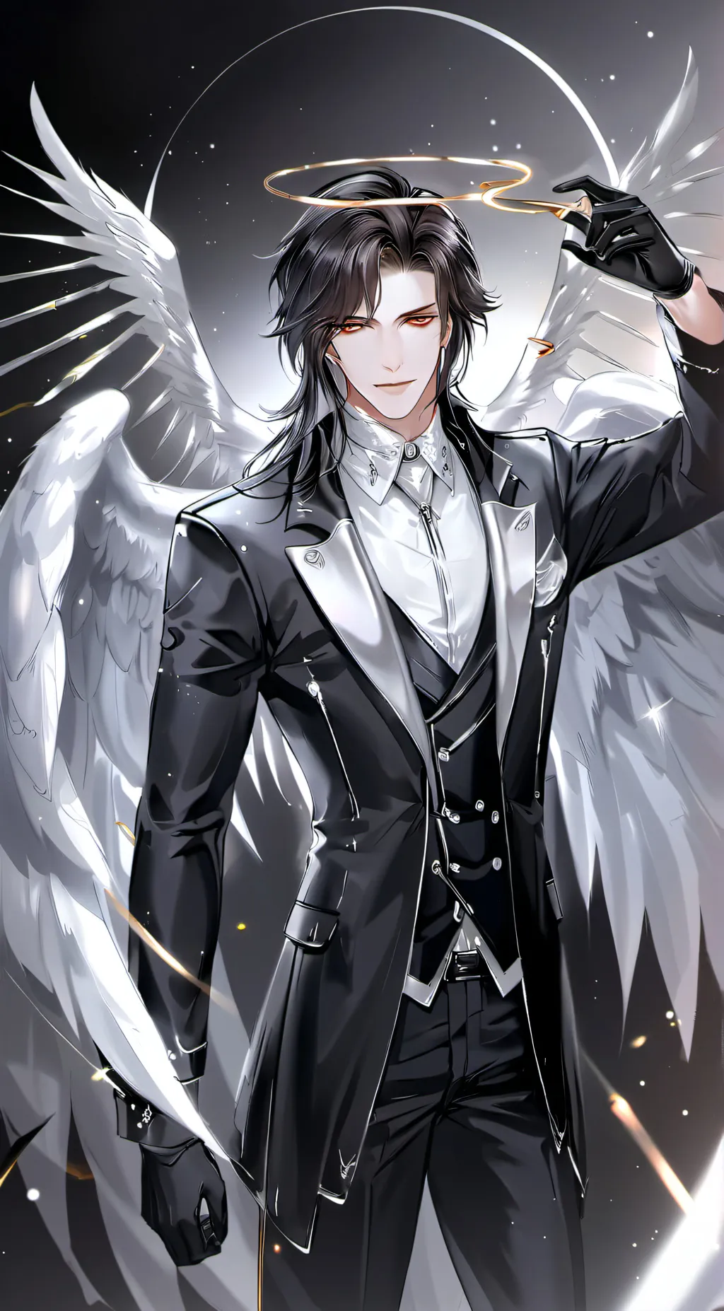 ai character: Lucifer background