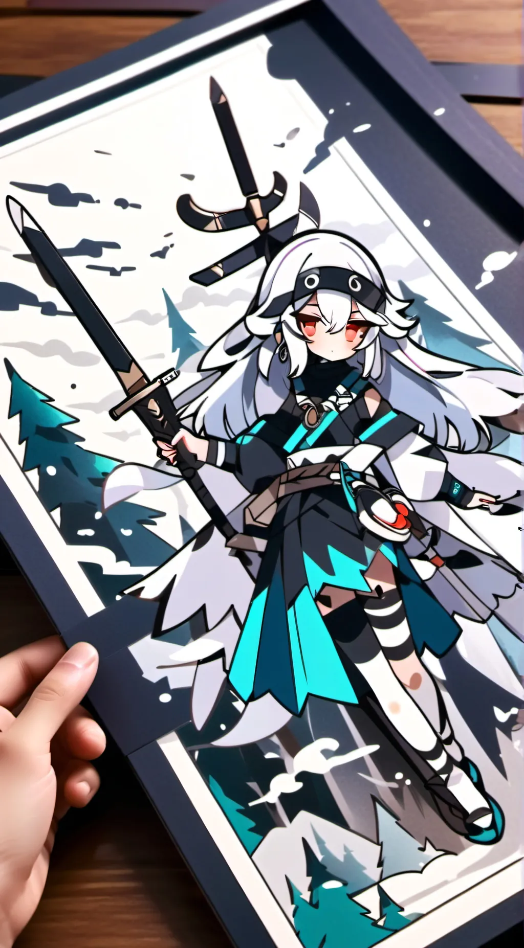 ai character: Samia  background