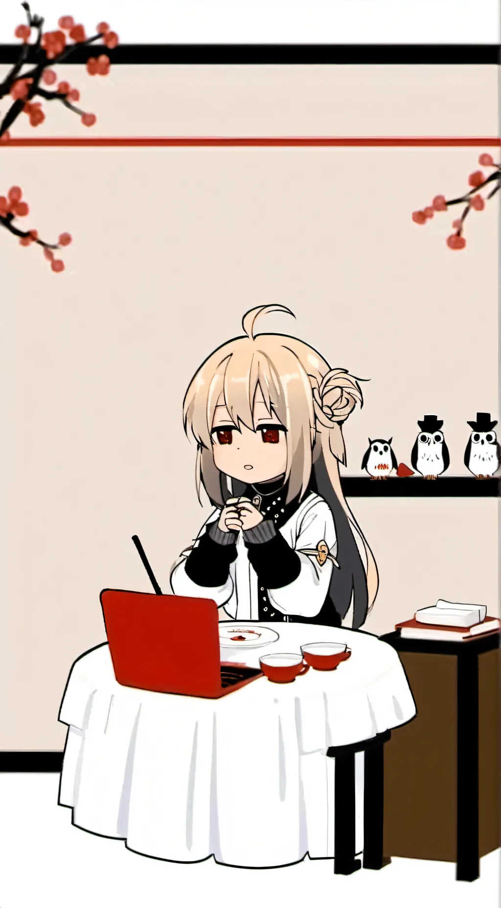 ai character: Yuri  good  background