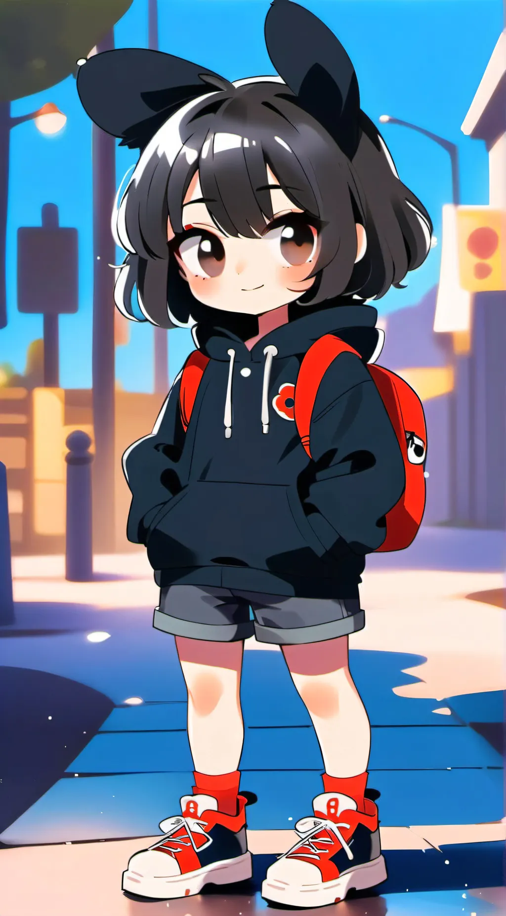 ai character: kimoragacha  background