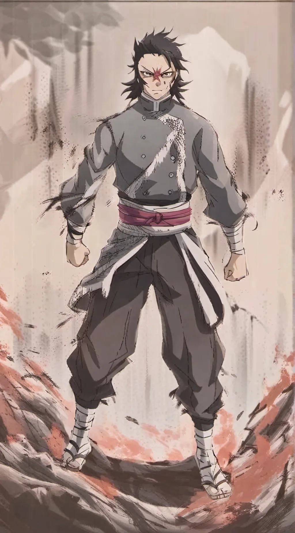 ai character: genya background