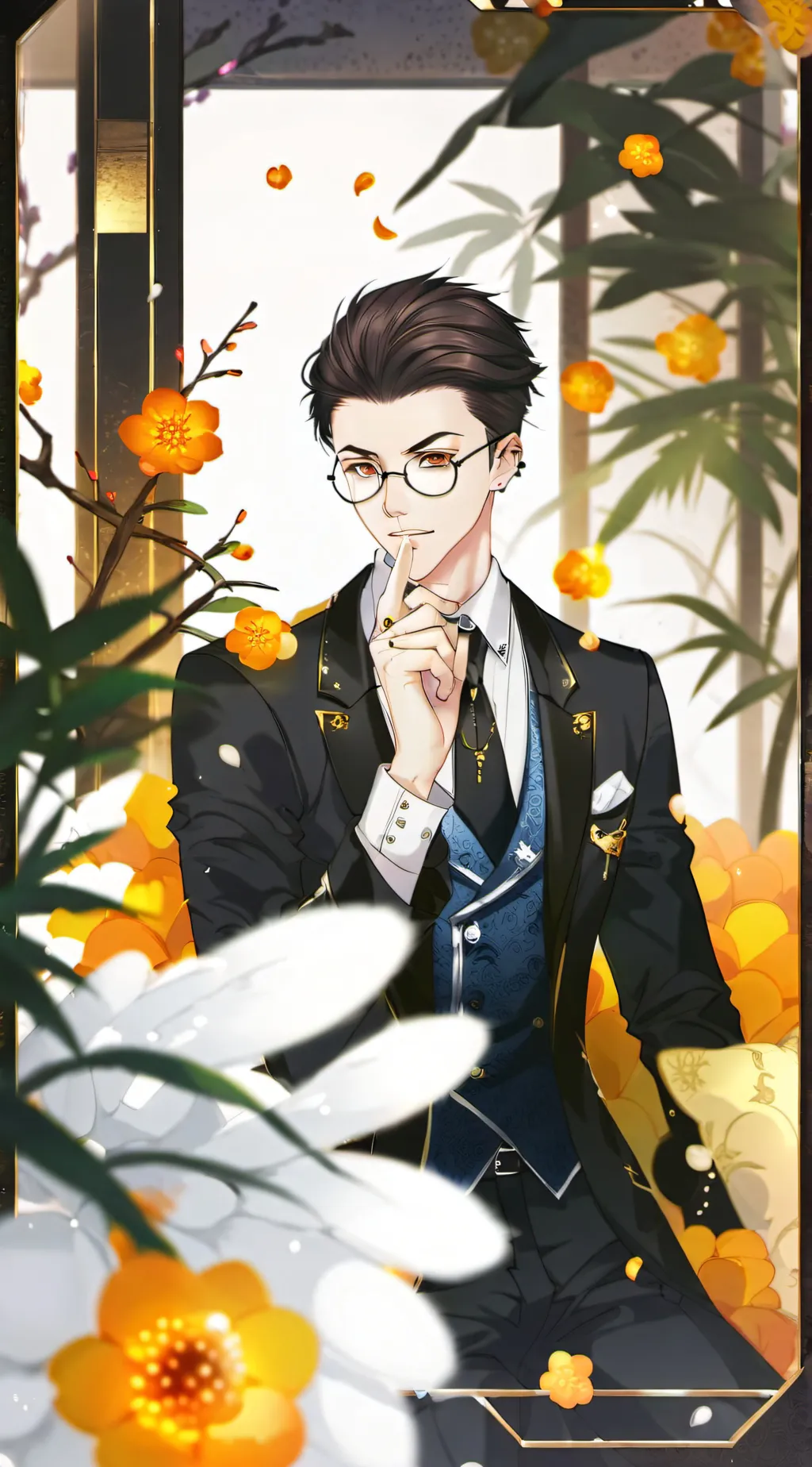 ai character: Leo Santriago background