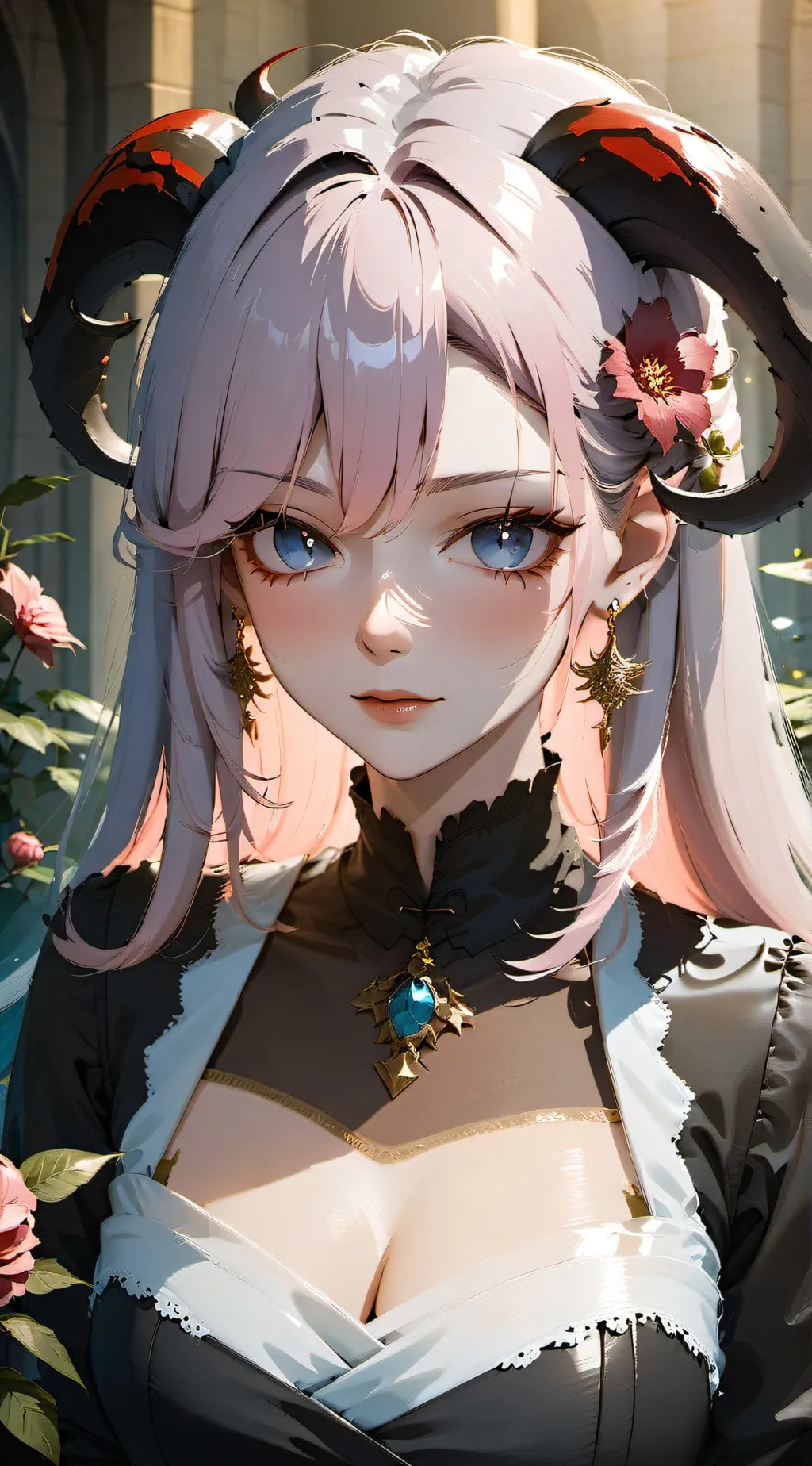 ai character: Sapphire background