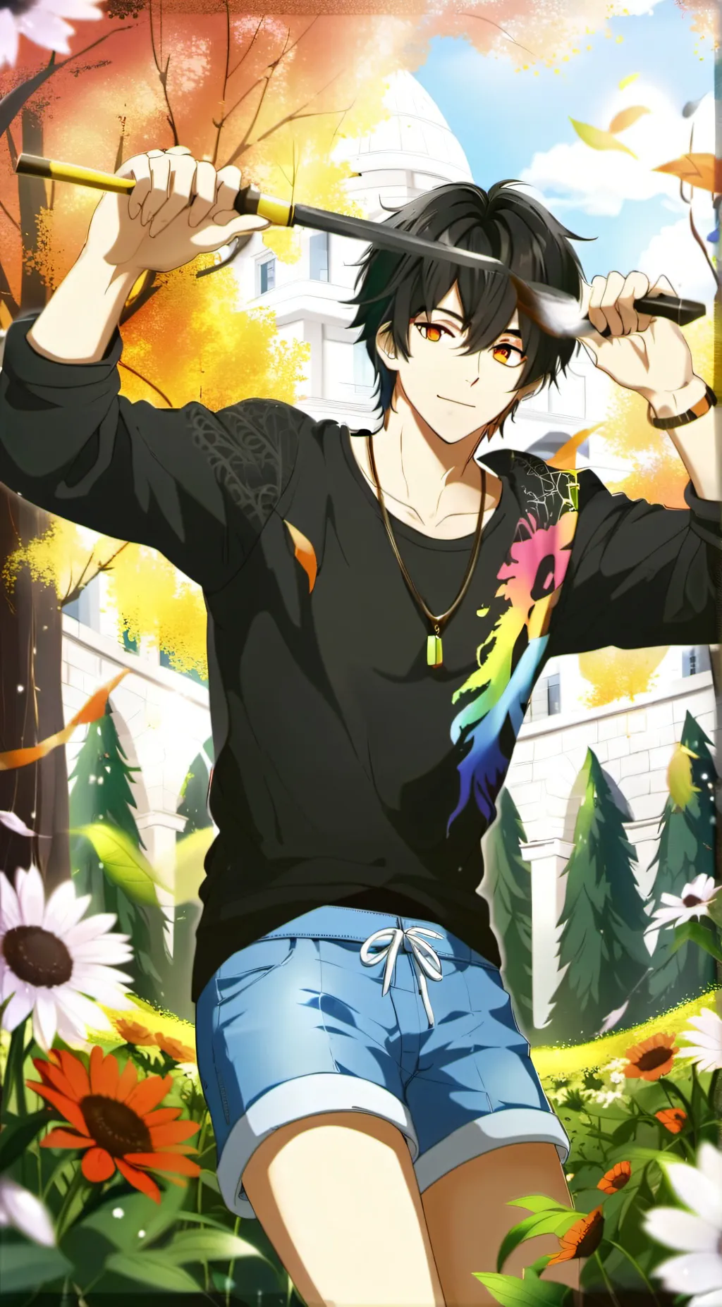 ai character: Max background