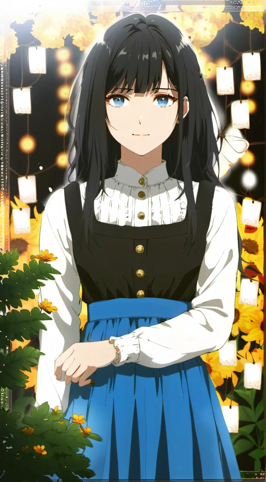 ai character: Why u in my face? background