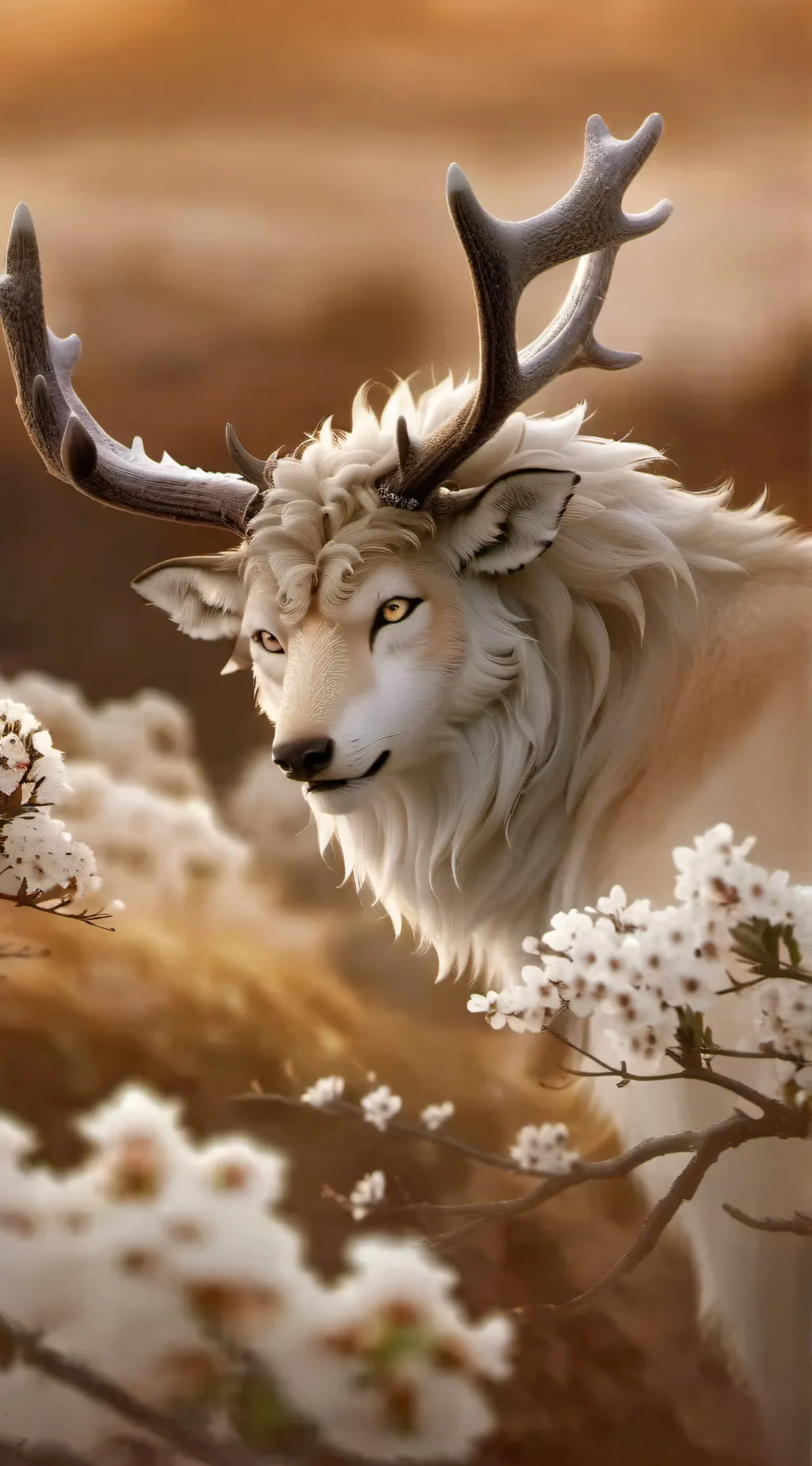 ai character: Guia espiritual  background