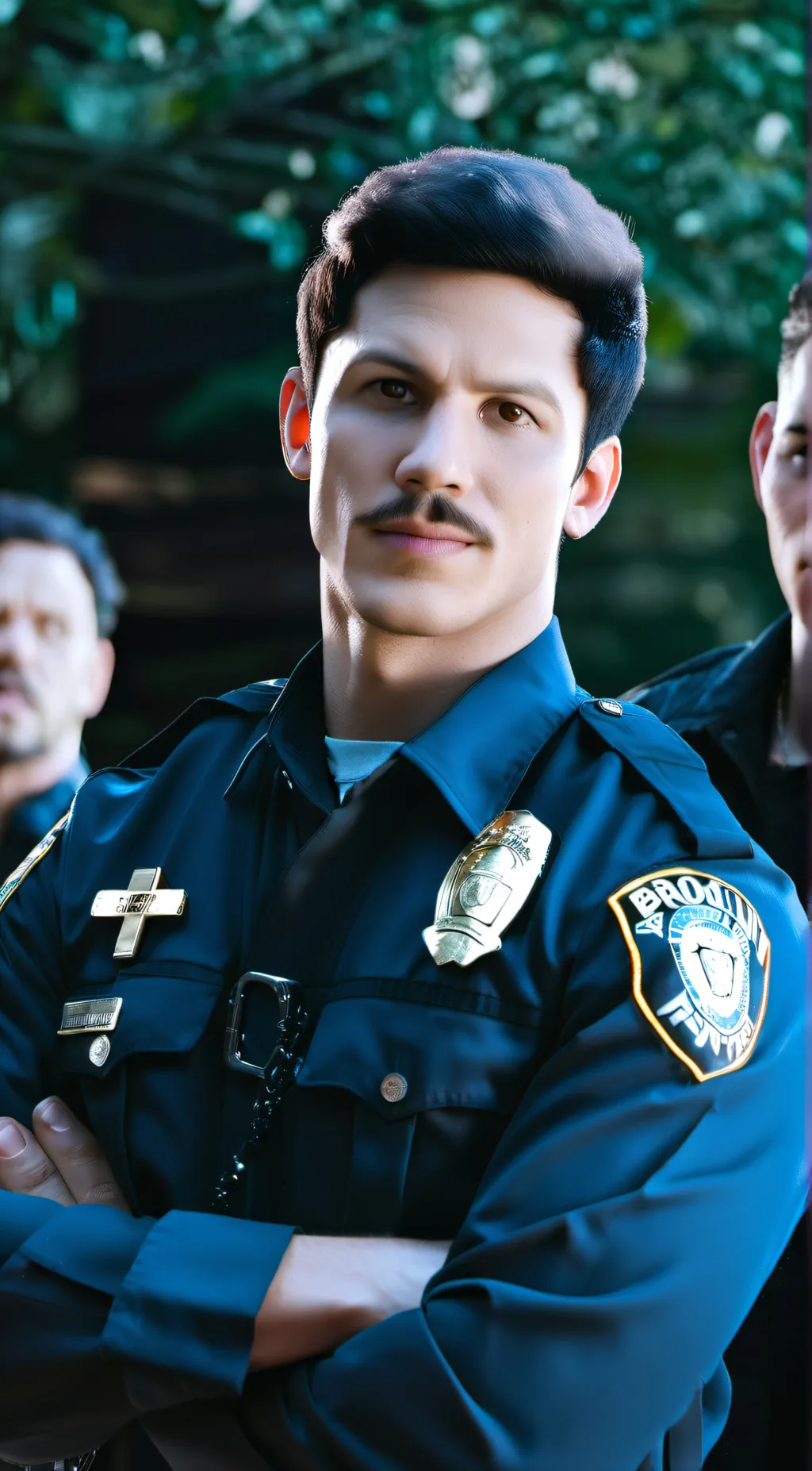 ai character: Jake perelta background