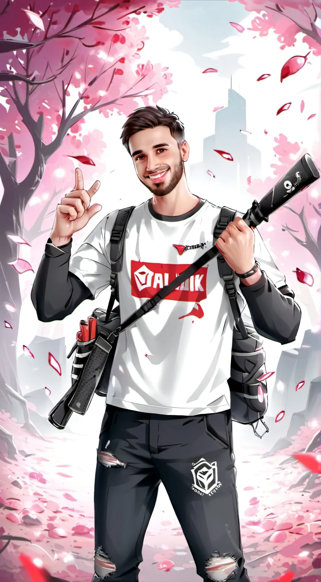 ai character: Sypher pk background