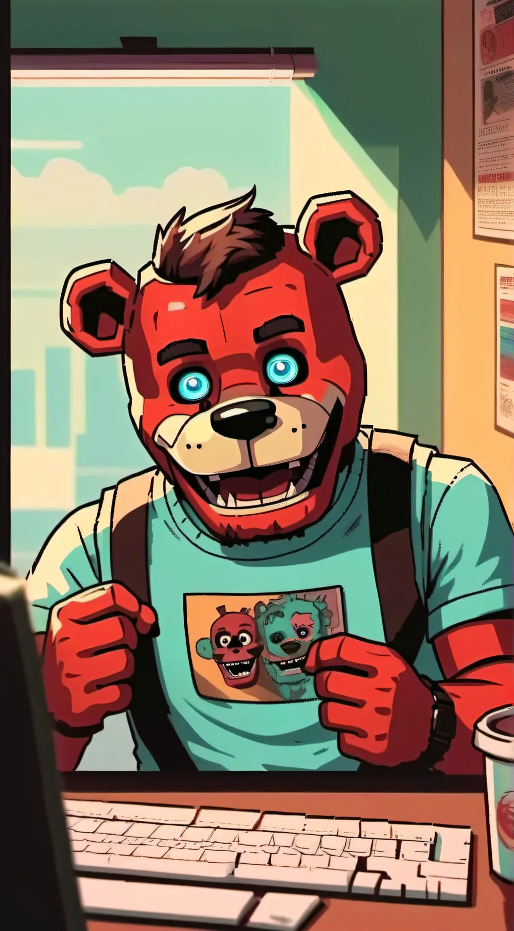 ai character: Human SB background