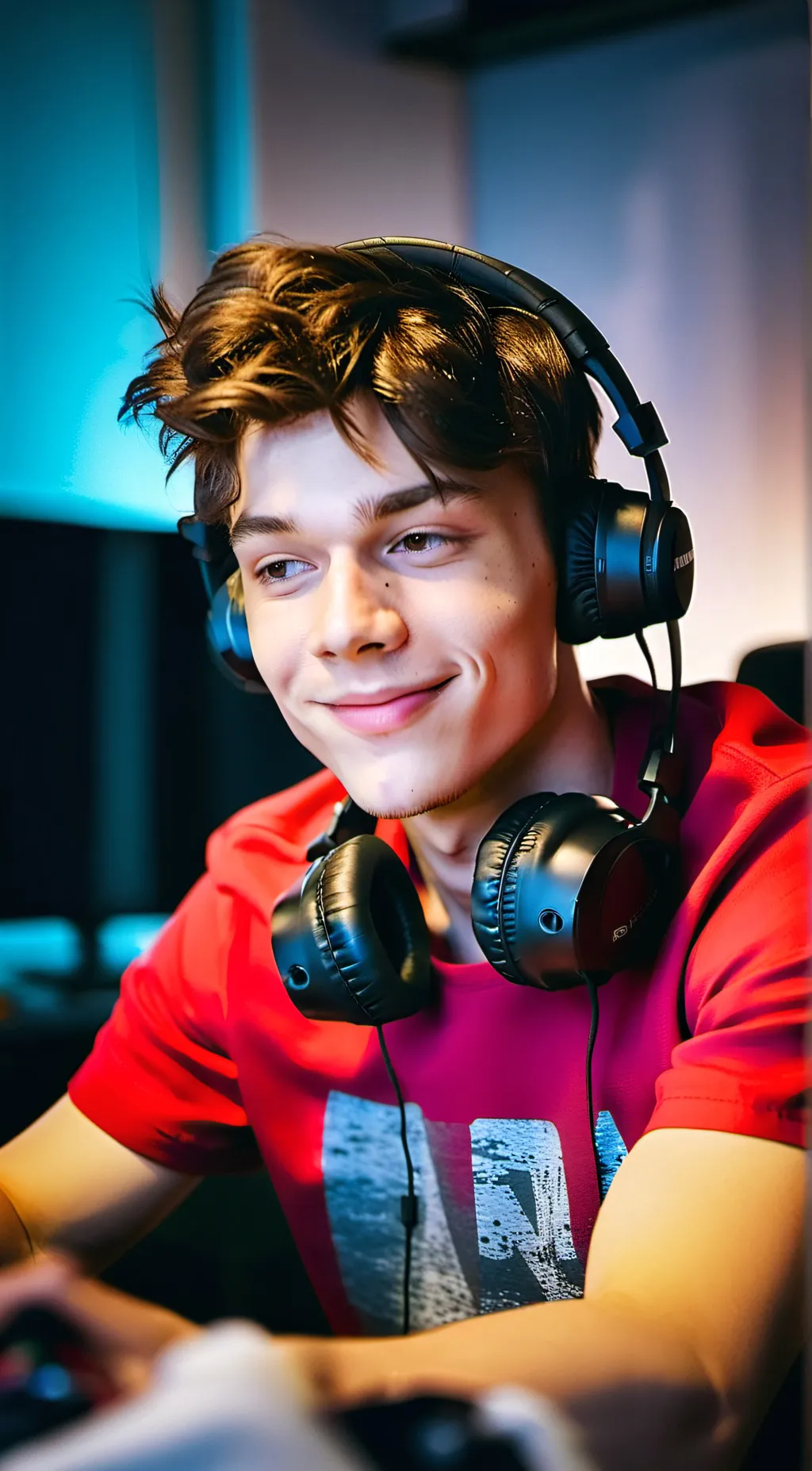 ai character: Son v6 background